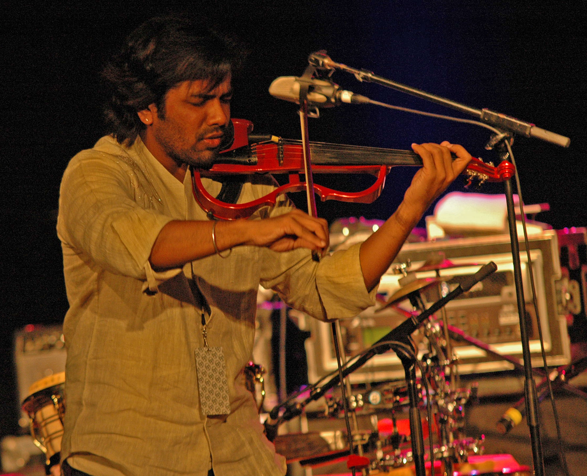 Bala Bhaskar, Performing with Ranjit Barot at the New Universe Music Festival 2010