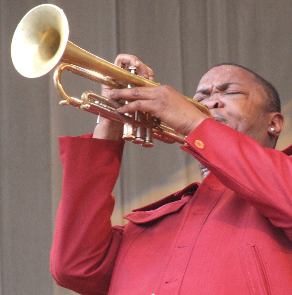 Maurice Brown Leading His Maurice Brown Effect at 2011 Chicago Jazz Festival