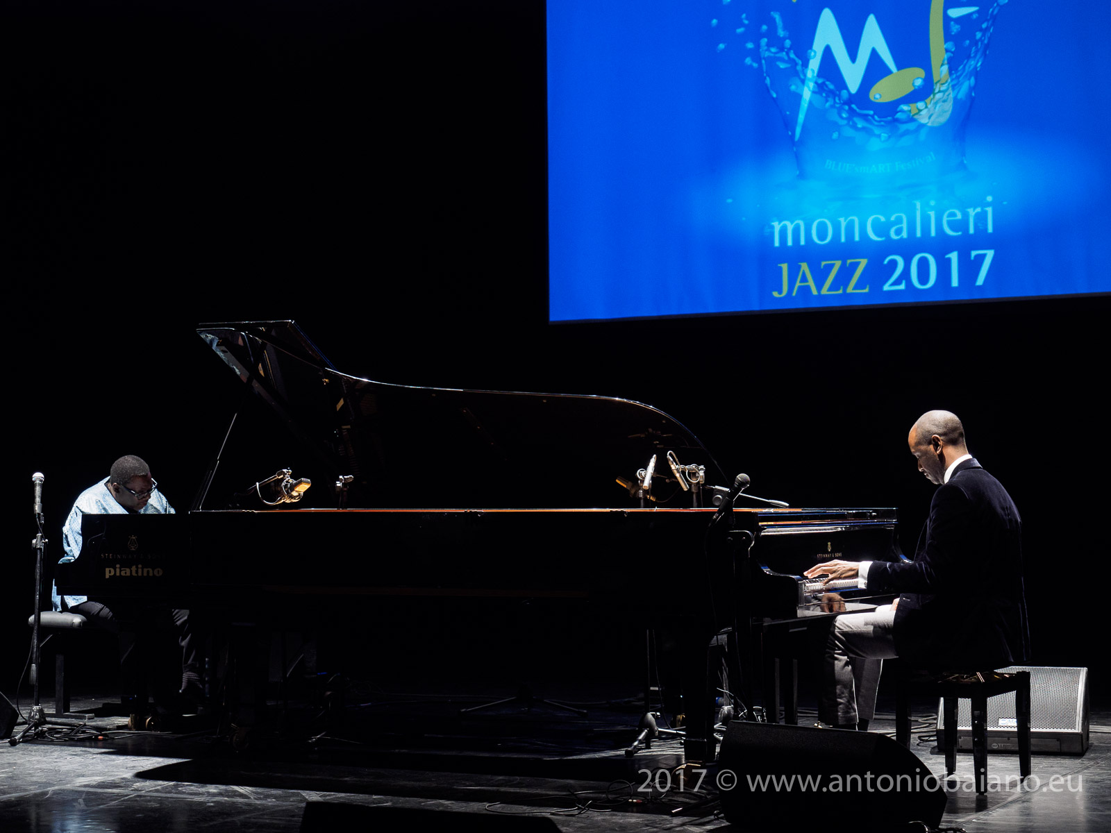 Cyrus Chestnut and Danny Grissett - 4 by Monk by 4, Moncalieri Jazz Festival