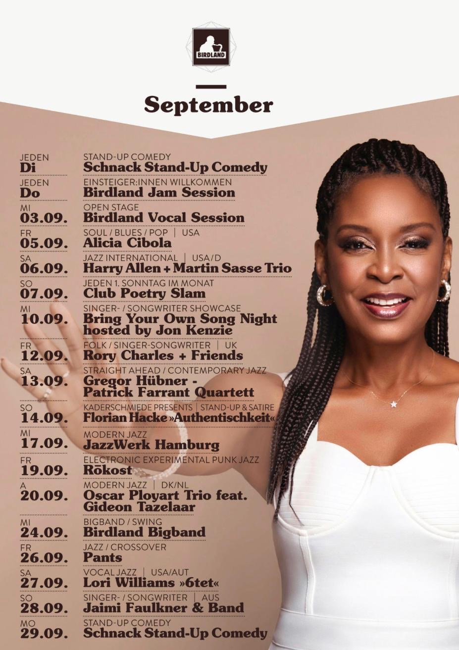 Lori Williams - Birdland Hamburg (Germany)