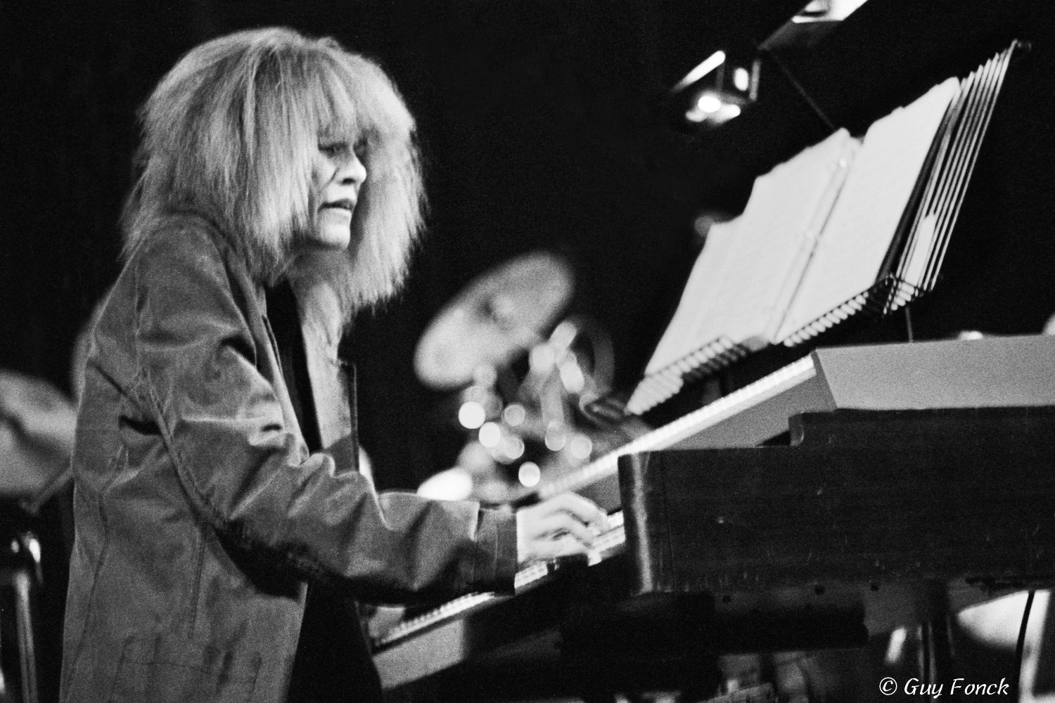 Carla Bley 1984 — jazz photo by Guy Fonck | All About Jazz