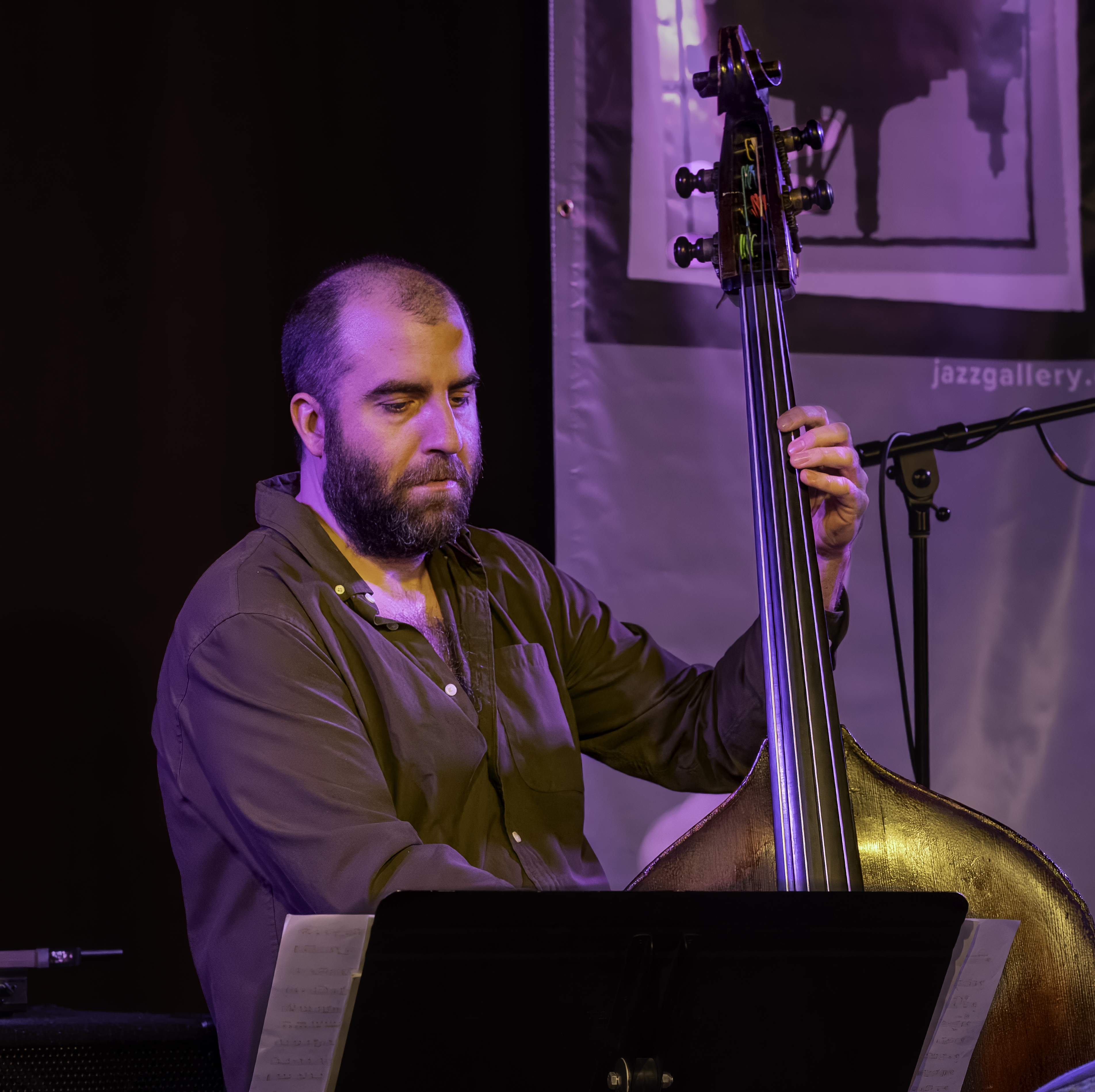 Chris Tordini With the Anna Webber Nonet at the NYC Jazz Gallery