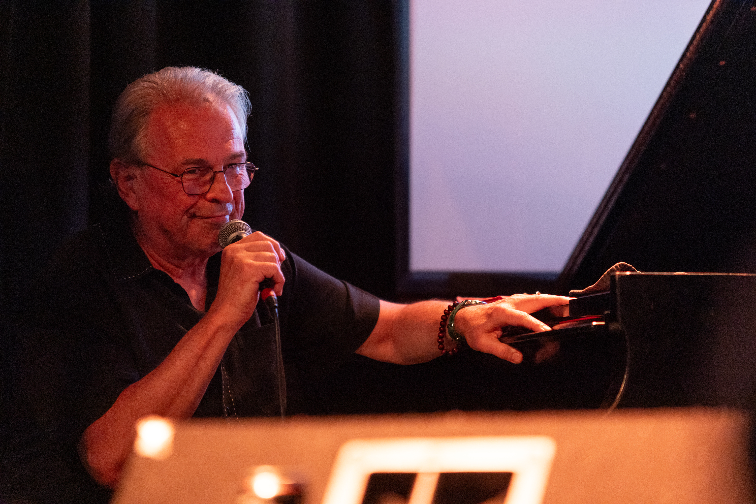 David Hazeltine at the 2025 Rochester International Jazz Festival