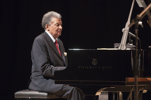 Abdullah Ibrahim Playing Piano in Concert