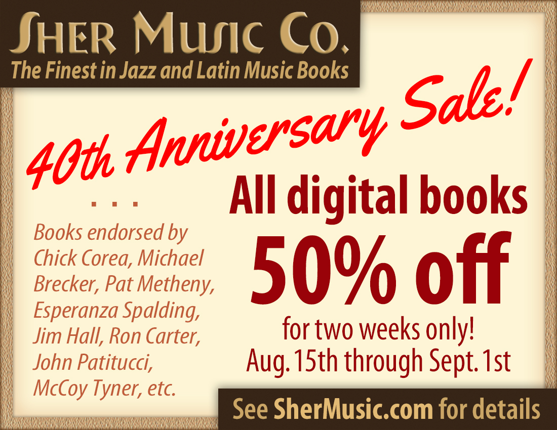 Sher Music Co. 40th Anniversary Sale