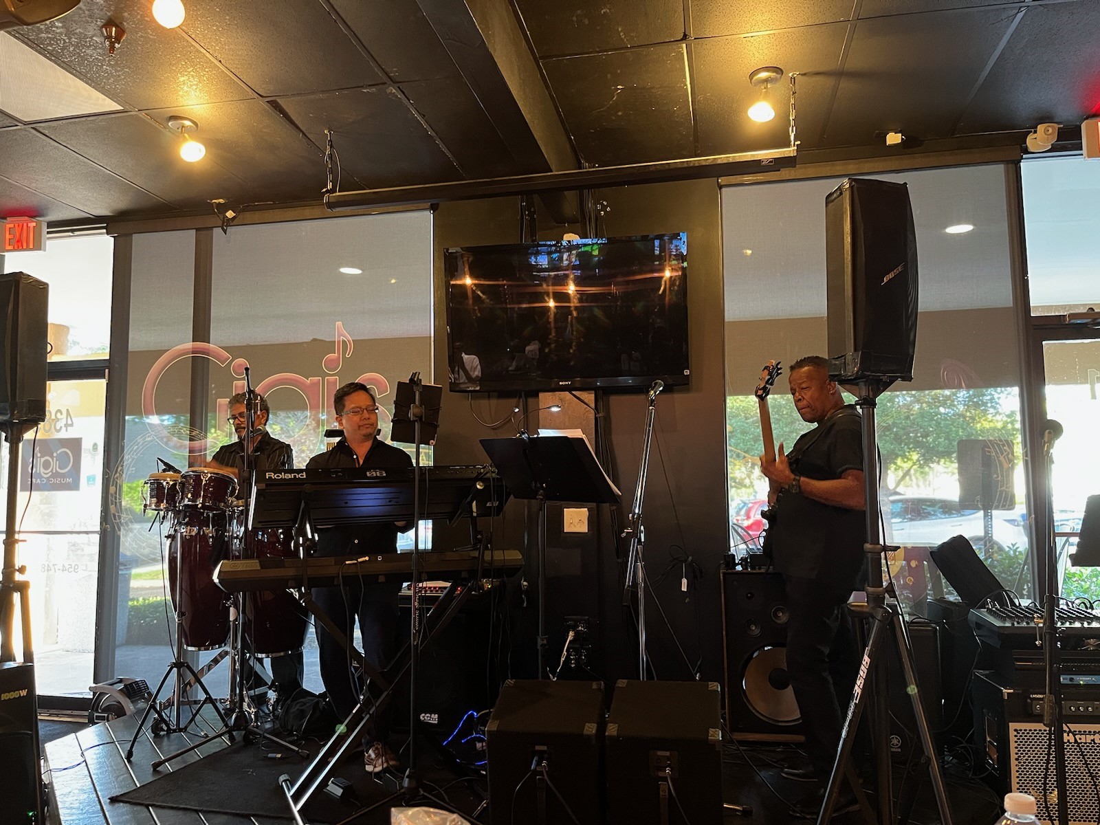Live at GiGi's   In Sunrise, FL — jazz photo by David Frederick | All About Jazz