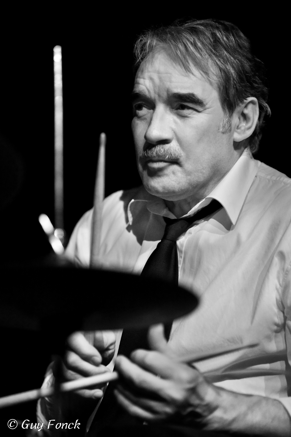 Paul Lovens 2010 — jazz photo by Guy Fonck | All About Jazz