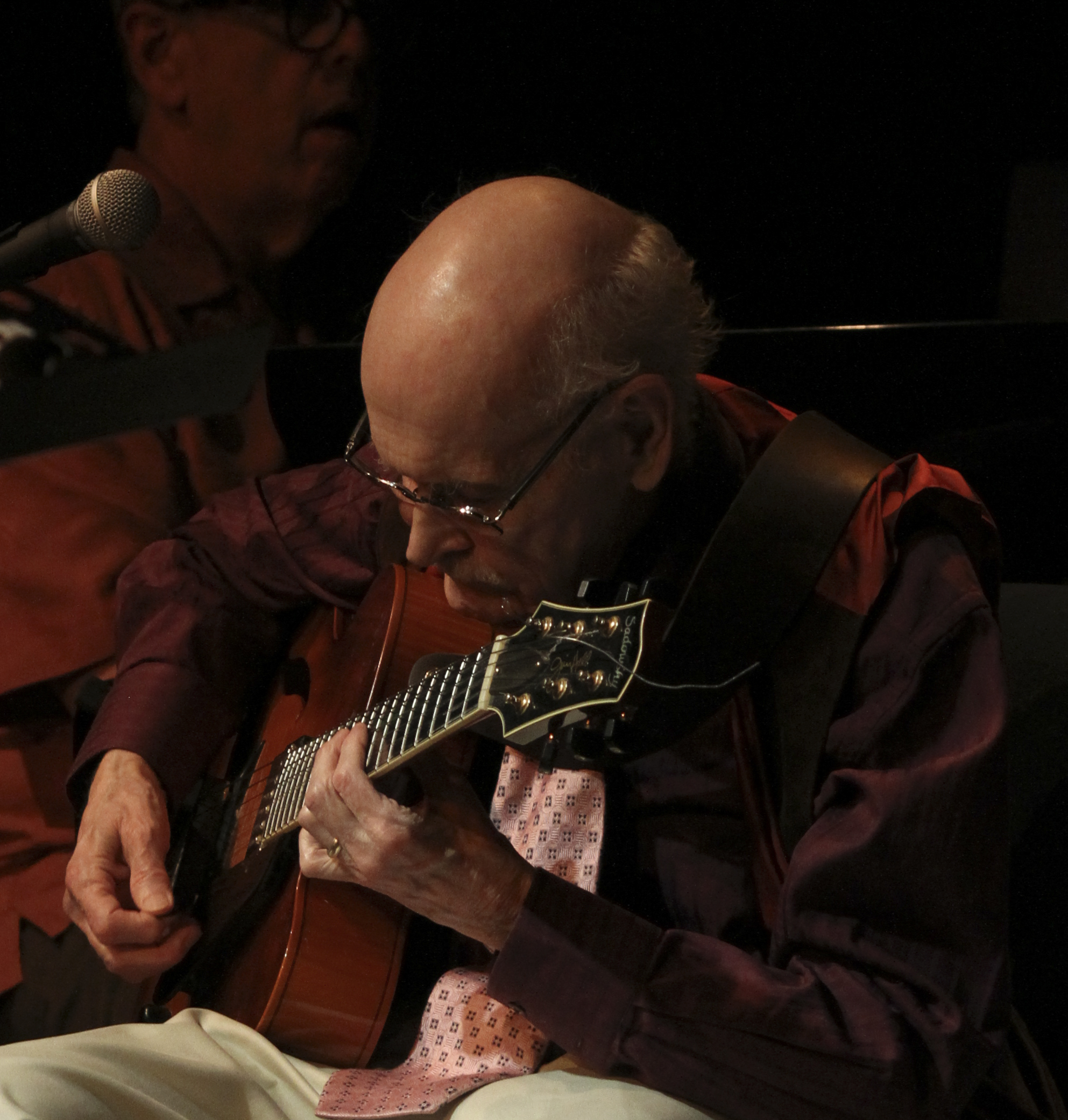 Jim Hall on Valby Summer Jazz 2012, in Copenhagen