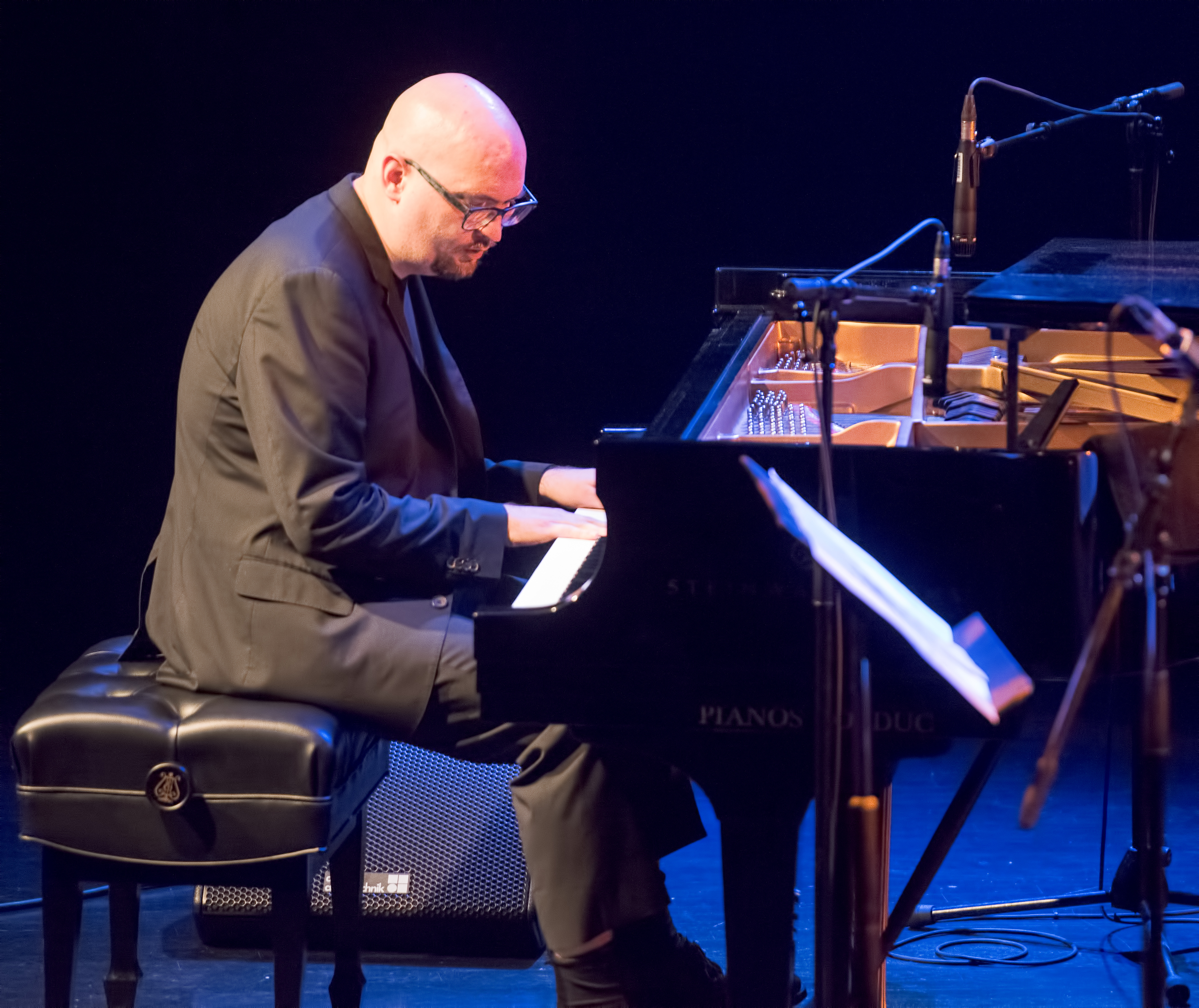 Ethan Iverson with the Bad Plus at The Montreal International Jazz Festival 2017