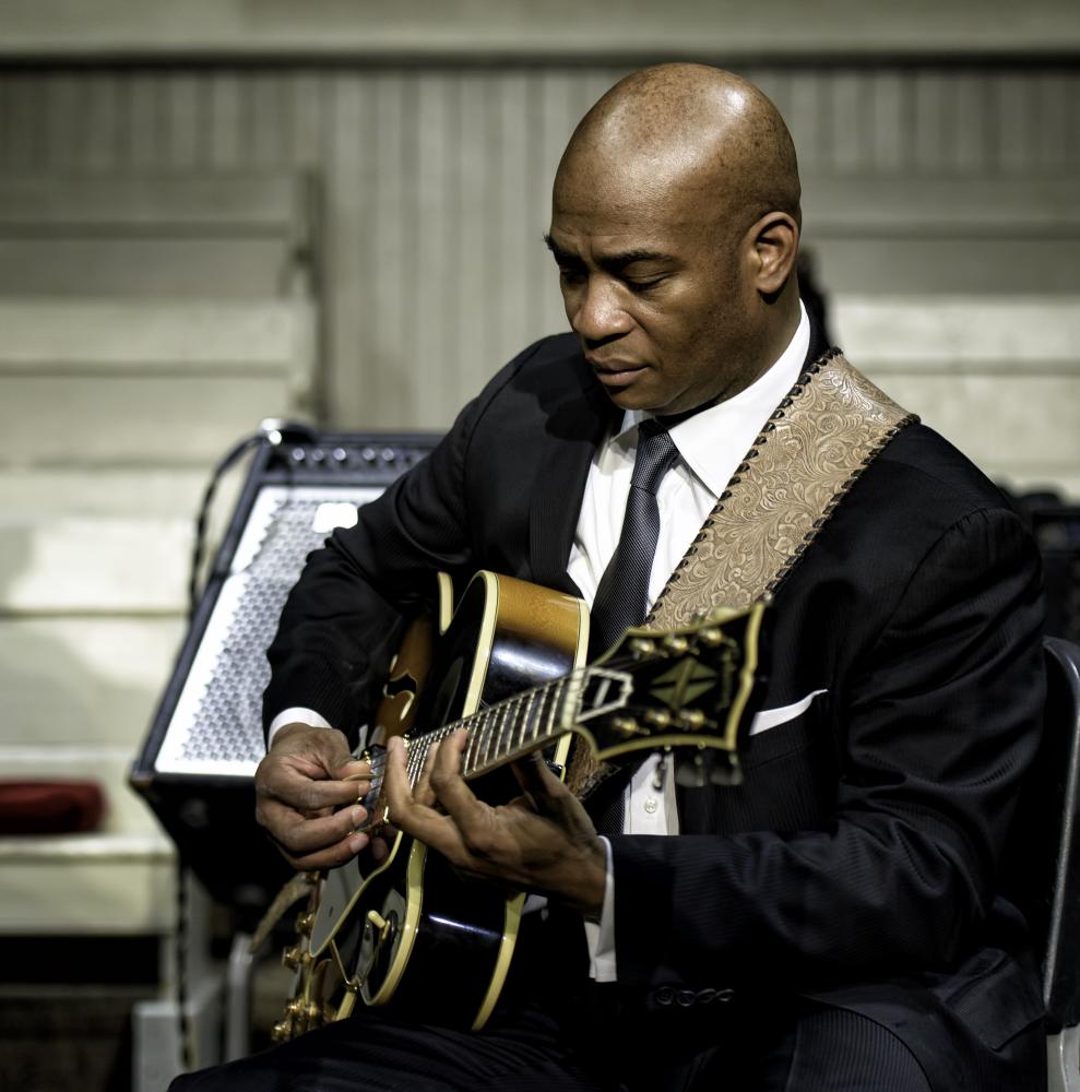 Russell Malone At The Jazz Legends For Disability Pride At The NYC Winter Jazzfest 2017