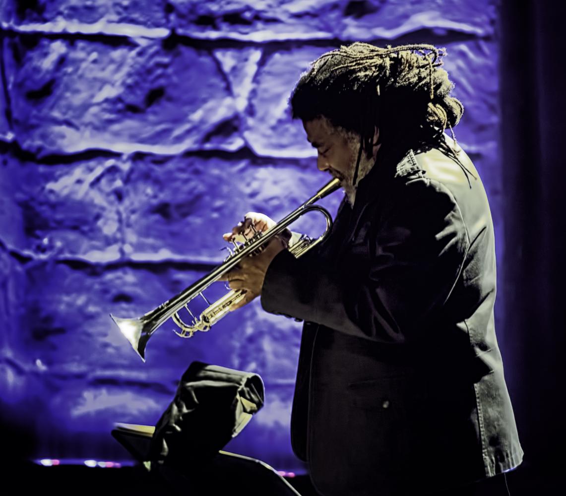 Wadada Leo Smith with Vijay Iyer at the Montreal International Jazz Festival 2016