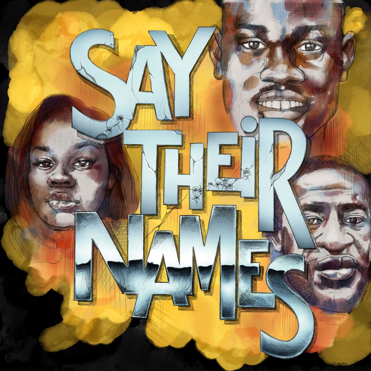 Say Their Names artwork