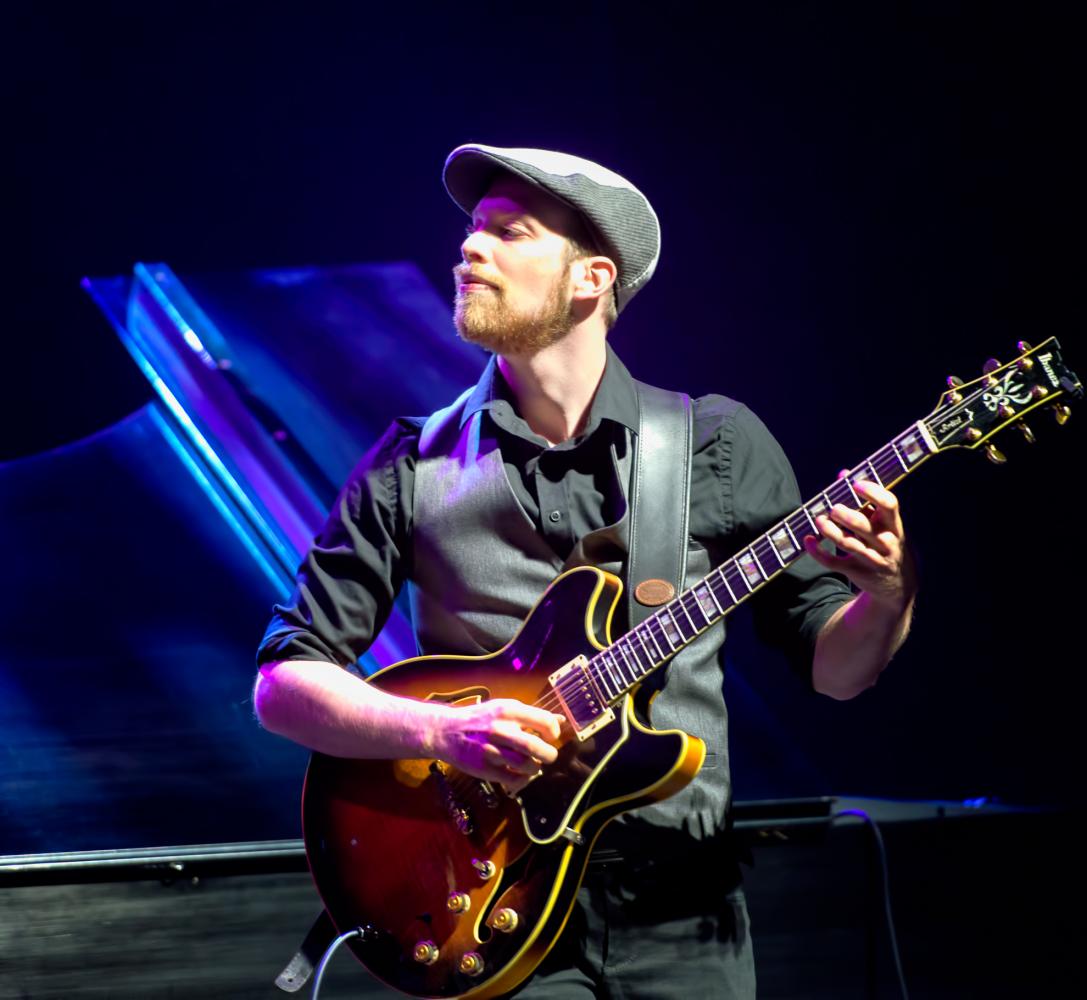 Sylvain St-Onge with the 5 for trio at The Montreal International Jazz Festival 2016