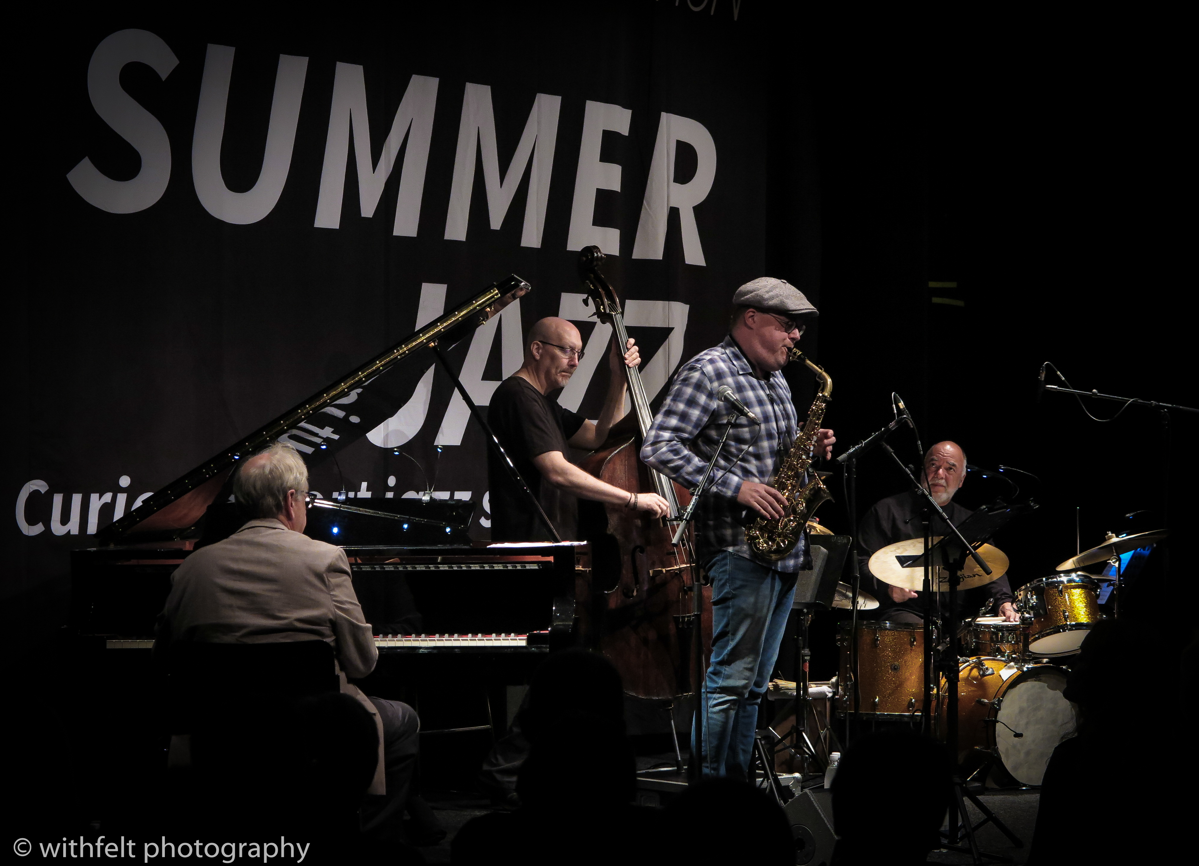 Peter Erskine Kenny Werner Scott Colley Benjamin Koppel at Summer Jazz 2017, Copenhagen Jazz Festival, Denmark