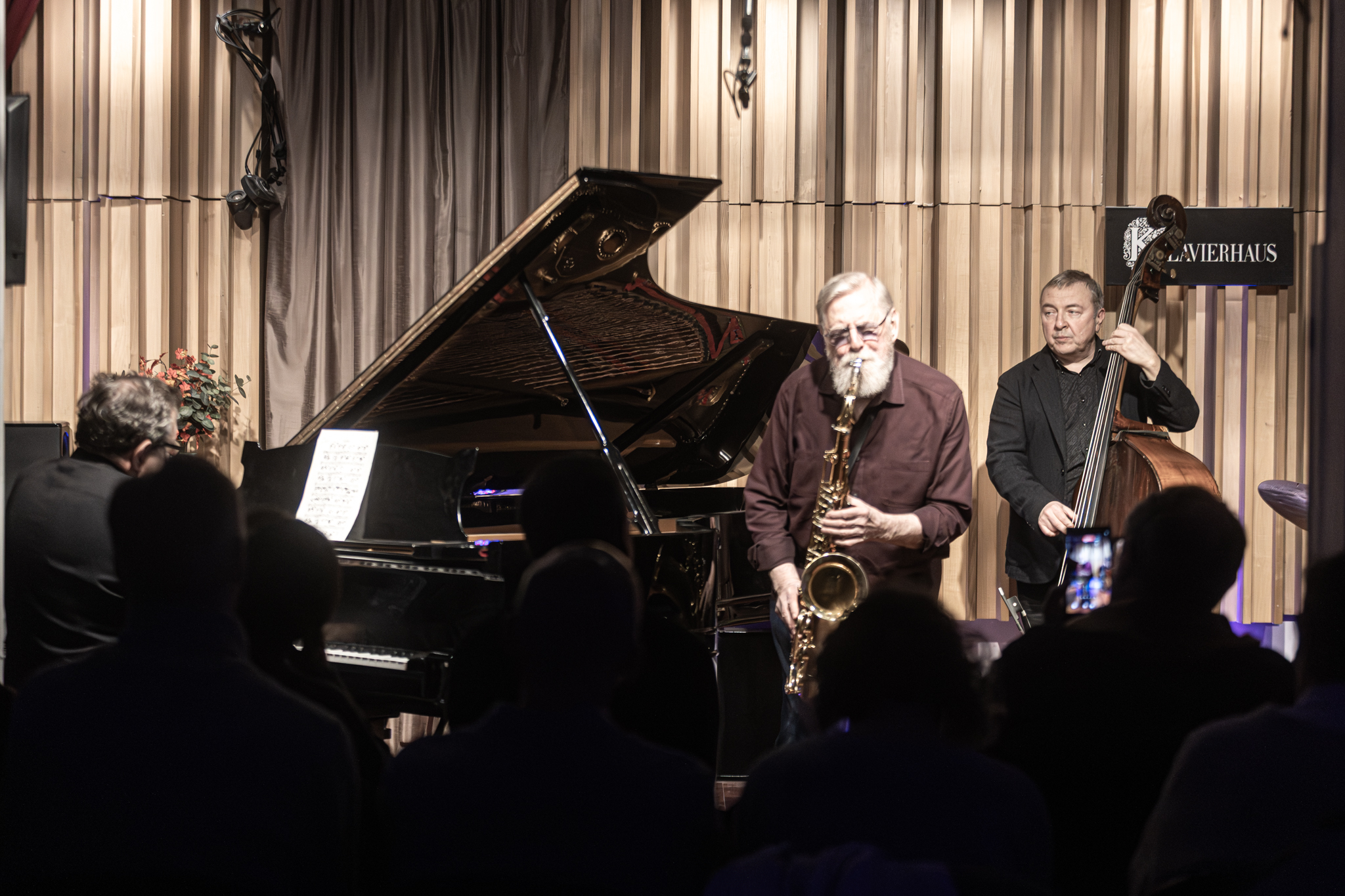 Lew Tabackin quartet at Klavierhaus