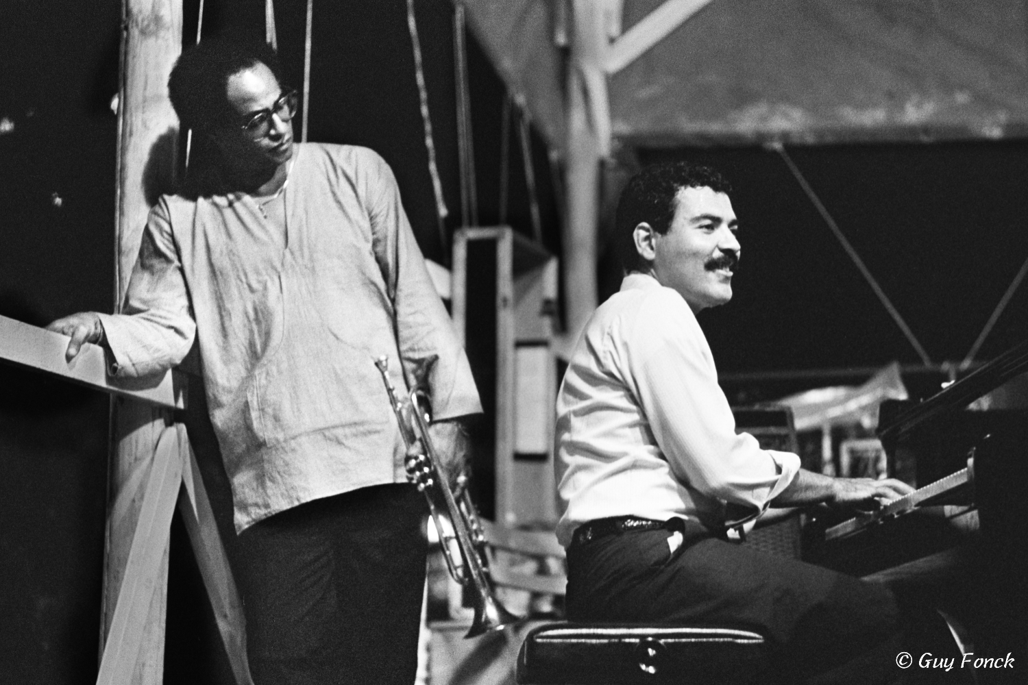 Hilton Ruiz 1986 — jazz photo by Guy Fonck | All About Jazz