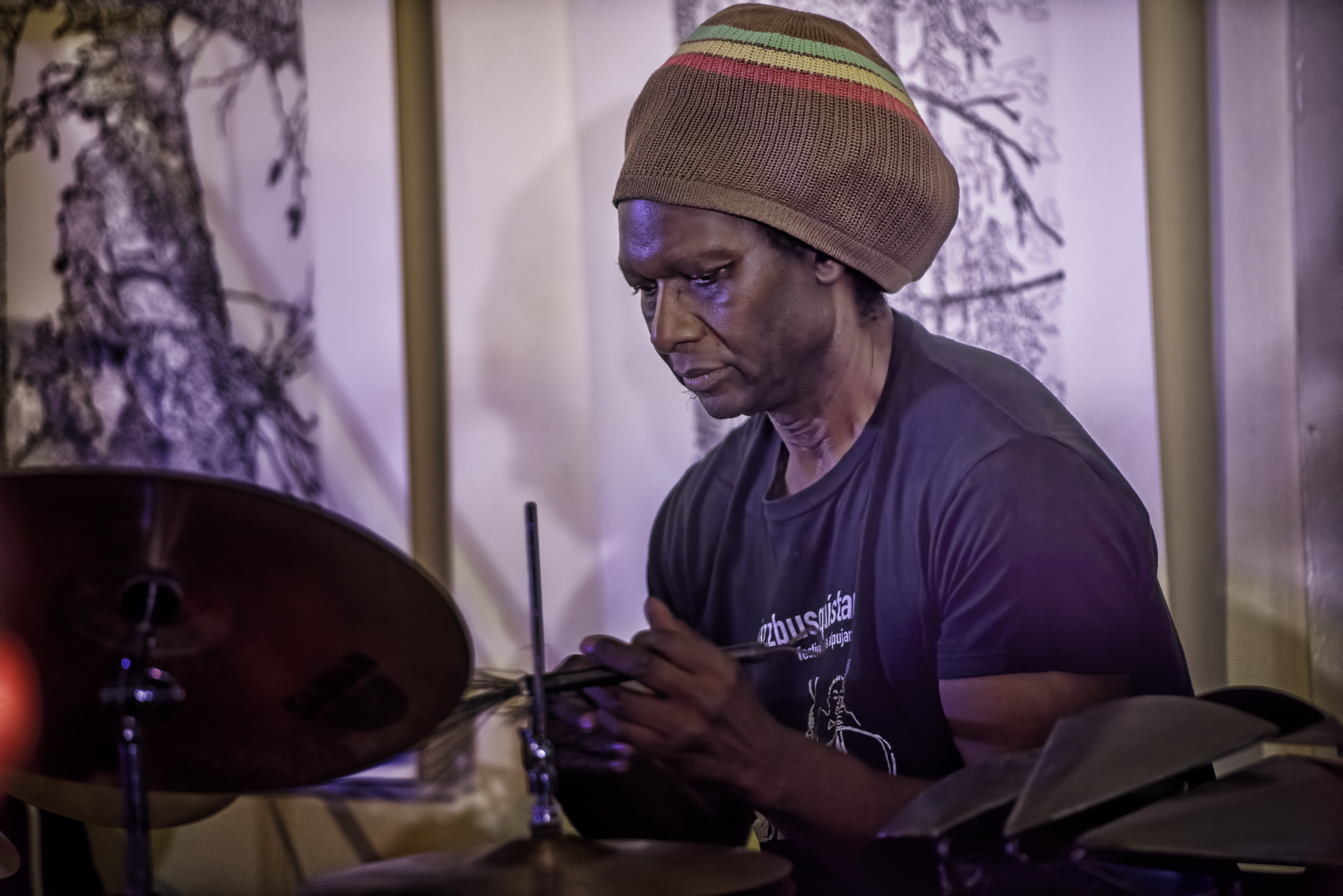 Hamid Drake with Karuna at the Guelph Jazz Festival 2019