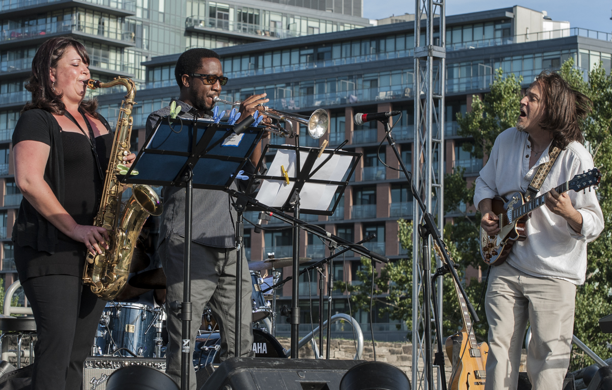 Elena Kapeleris - Alexander Brown - Jay Danley - Jay Danley Ethio Jazz Project - Small World On Common Ground Festival - Fort York - Toronto