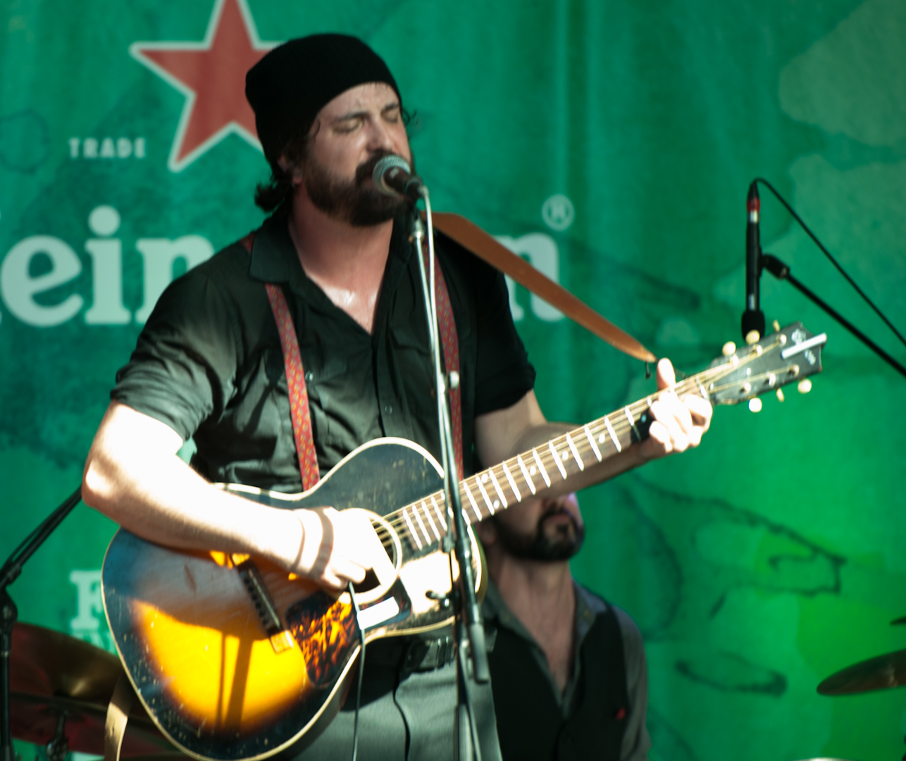 Santosh Lalonde with the Unsettlers at the Montreal International Jazz Festival 2012