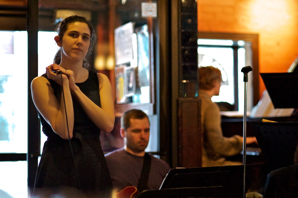 Sophia Perlman with the Toronto Jazz Orchestra, the Rex, Toronto