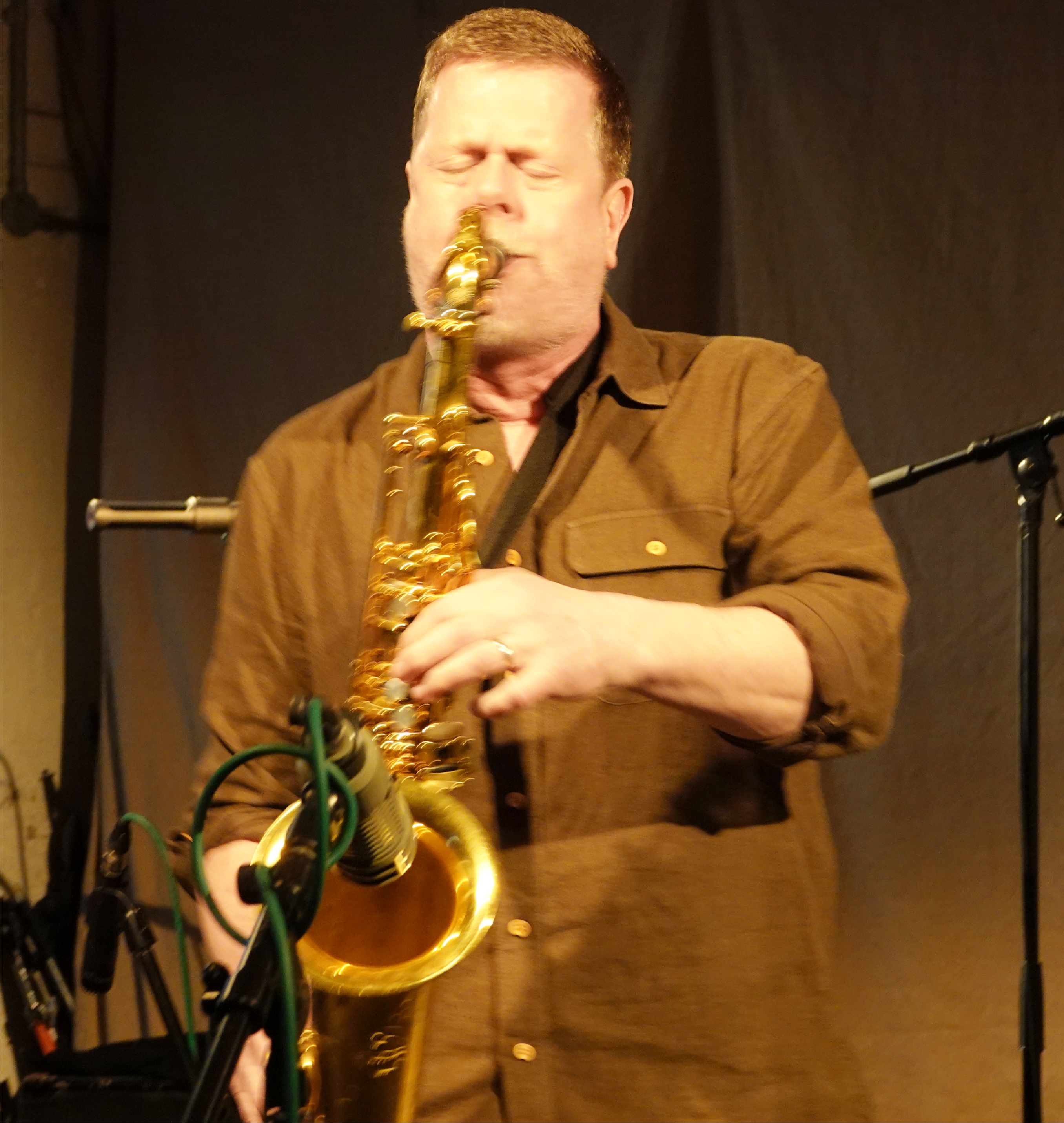 Ken Vanermark at Cafe Oto Peter Brotzmann Tribute