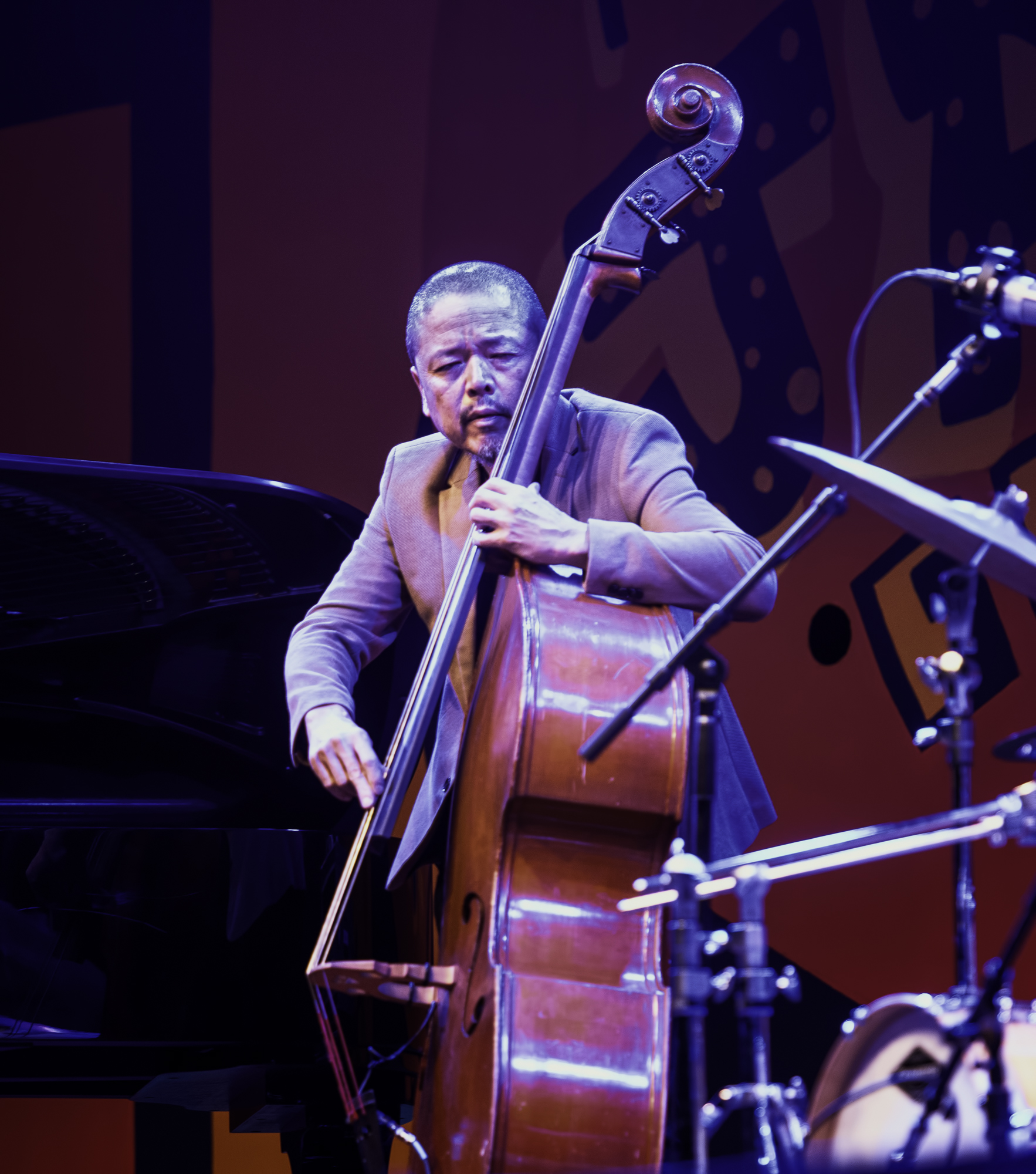 Kiyoshi Kitawa with Kenny Baron's Tribute to Dizzy at 100 at the Monterey Jazz Festival