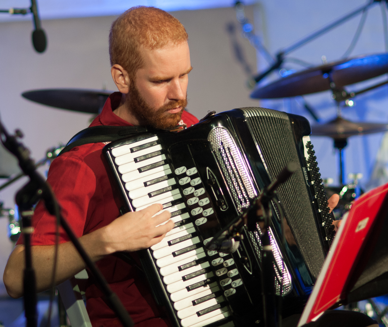 Red Wieringa with the Claudia Quintet at Shapeshifter Lab