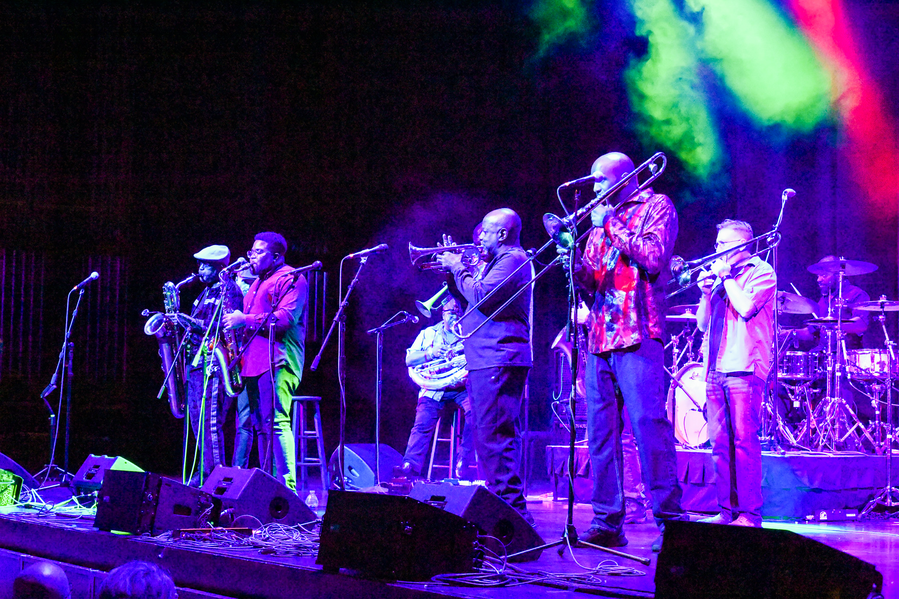 Dirty Dozen Brass Band, CNU/Diamonstein Concert Hall, Newport News VA, Paul Greiner