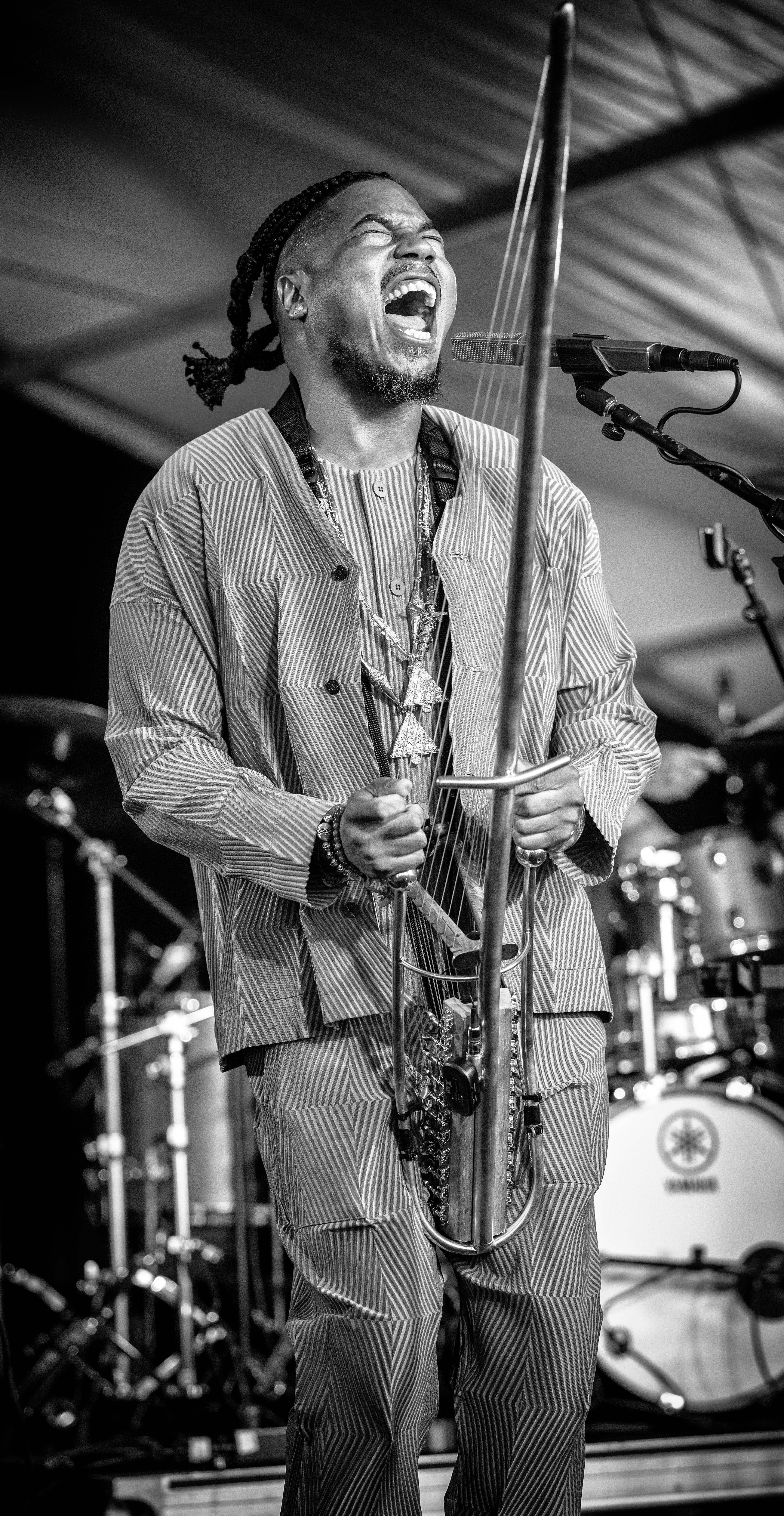 Chief Xian aTunde Adjuah — jazz photo by Mark Robbins | All About Jazz