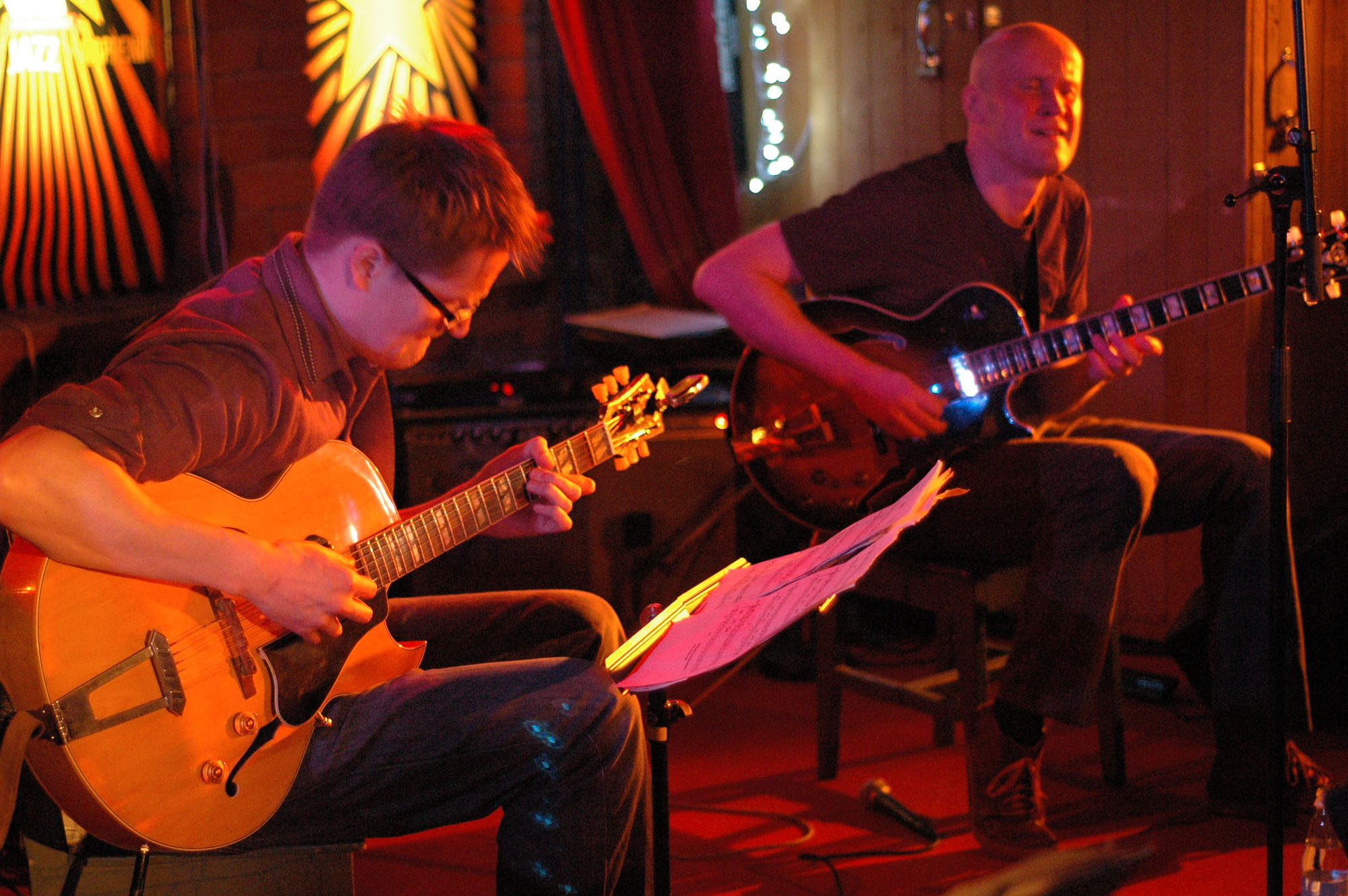 Teemu Viinikainen and Niklas Winter at Tampere Jazz Happening 2010