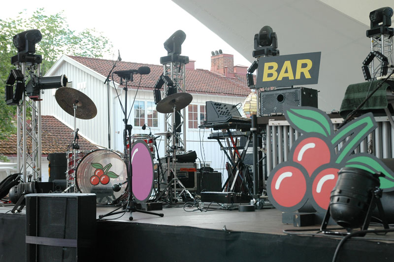 Jaga Jazzist Setup, 2010 Kongsberg Jazz Festival