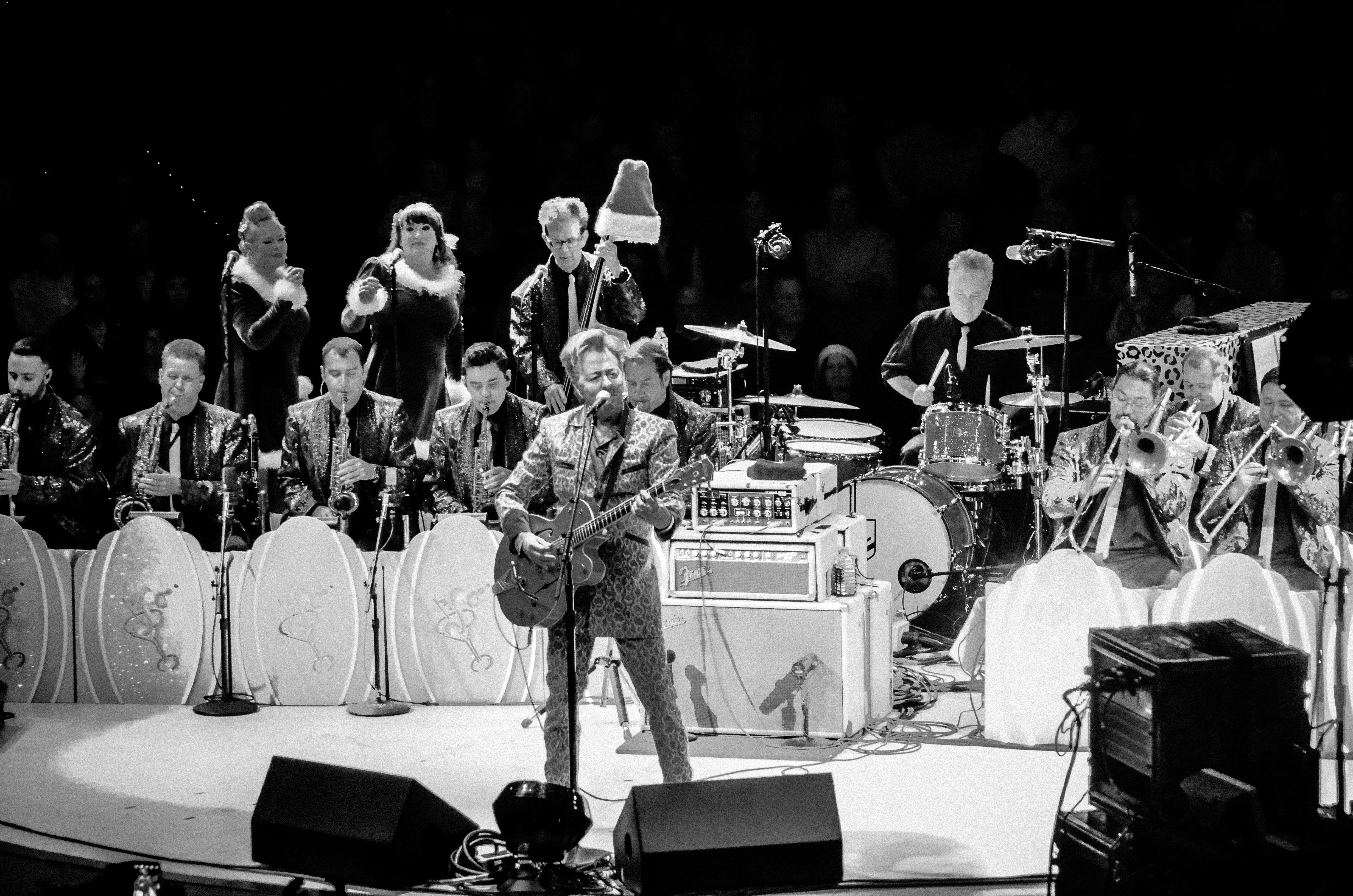 Christmas Rocks! The Brian Setzer Orchestra's 15th Anniversary Tour featuring Lara Hope and the Ark-Tones. 