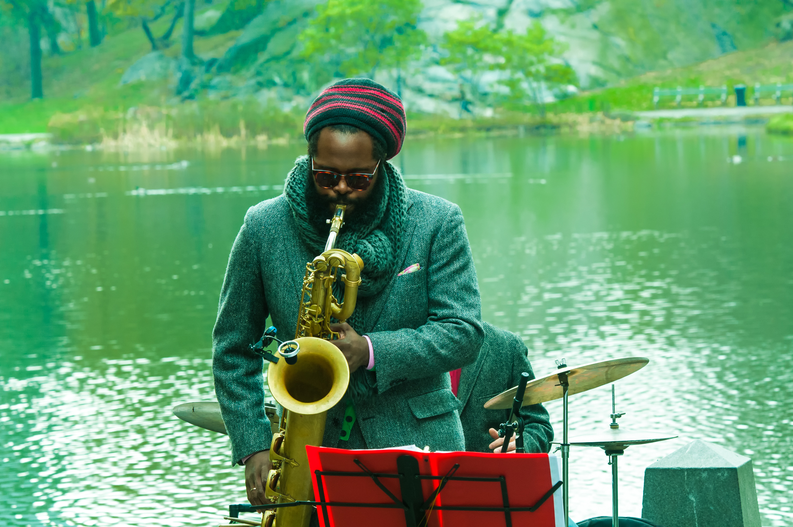 Jason Marshall at Jazz and Colors in Central Park