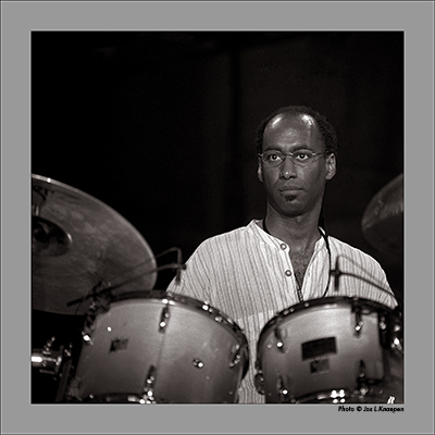 Omar Hakim, Jazz in Marciac, France, August 2001