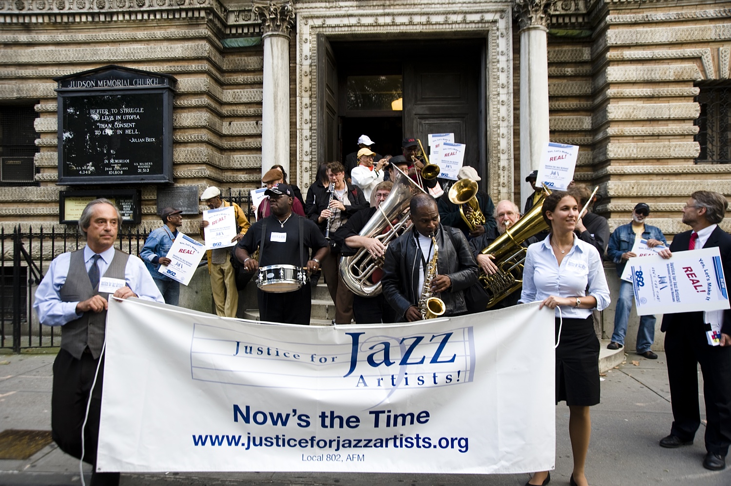 Justice for Jazz Artists