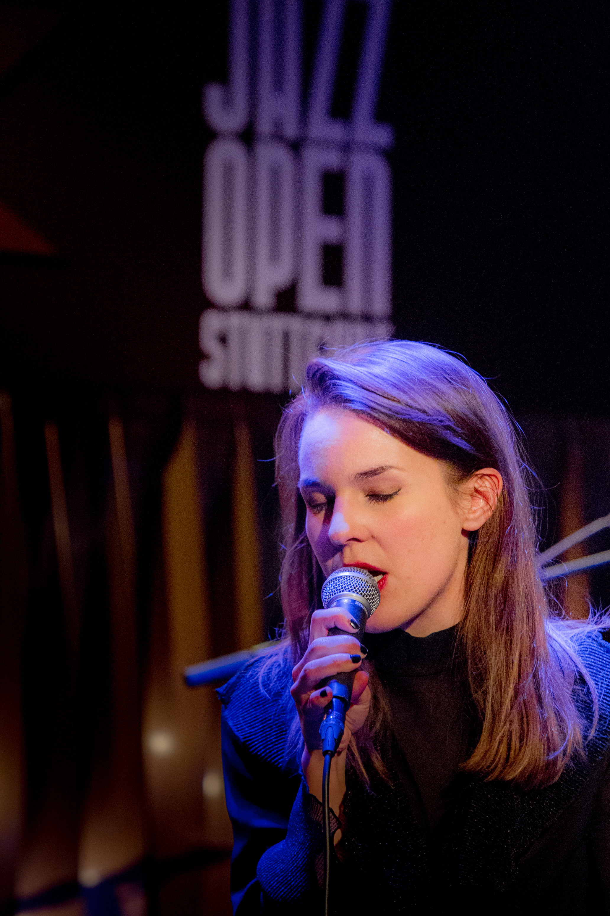 Isabella Lundgren at the Bix Jazzclub in Stuttgart