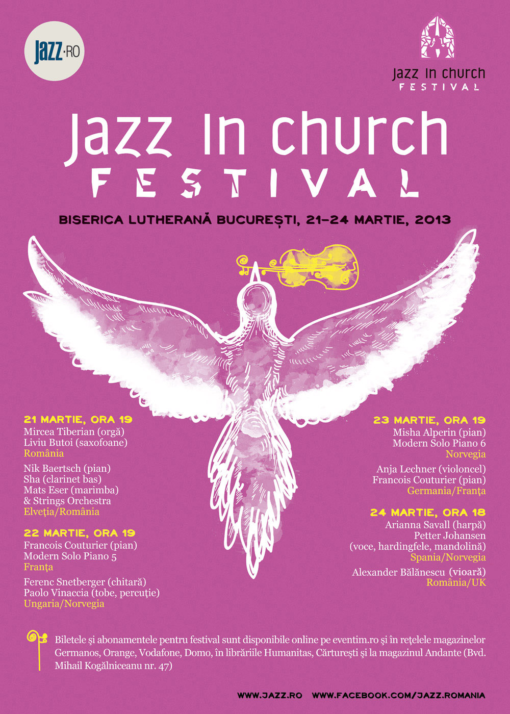 Jazz in Church Festival Logo