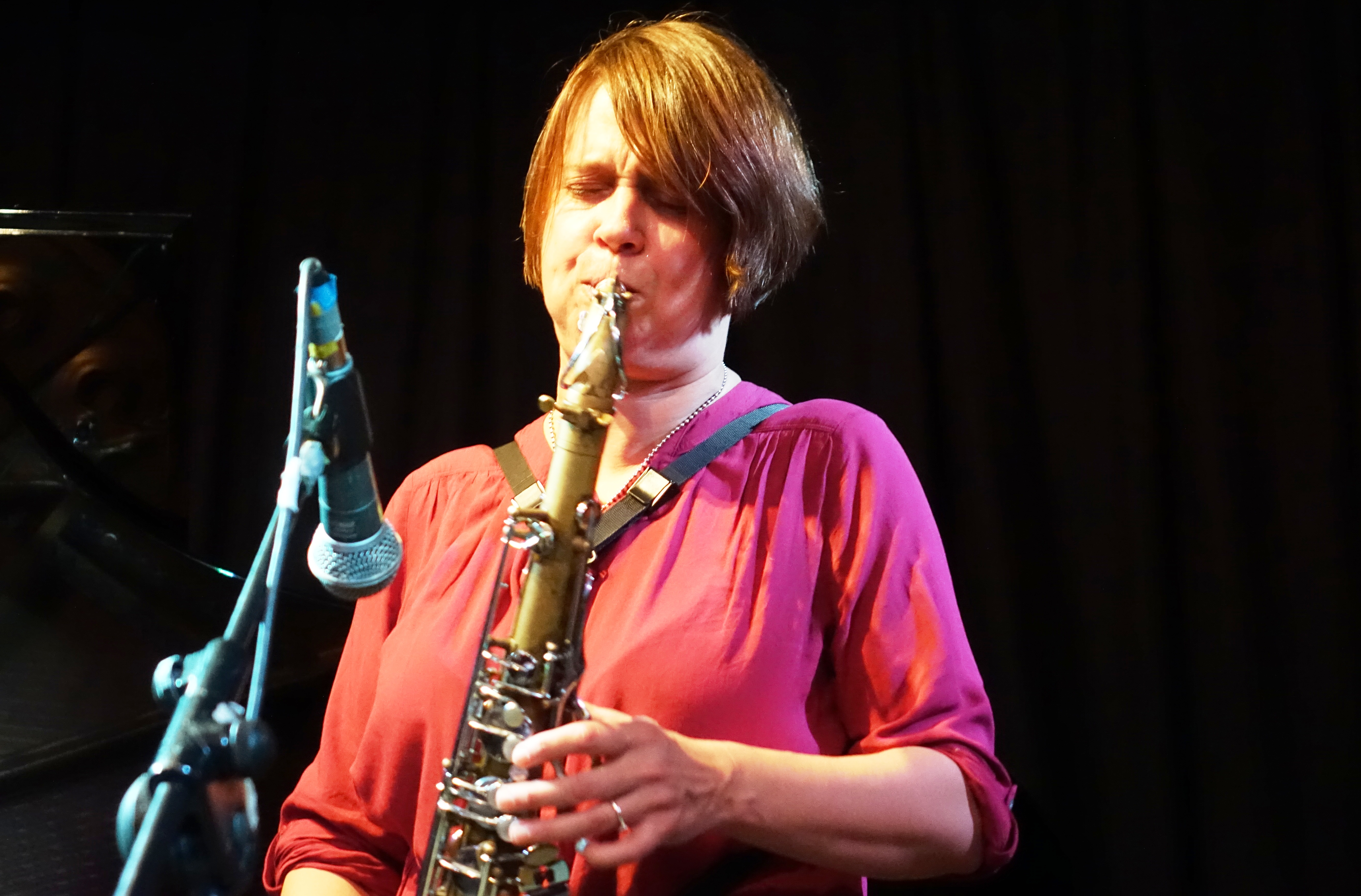 Ingrid Laubrock at the Vortex, London in December 2017