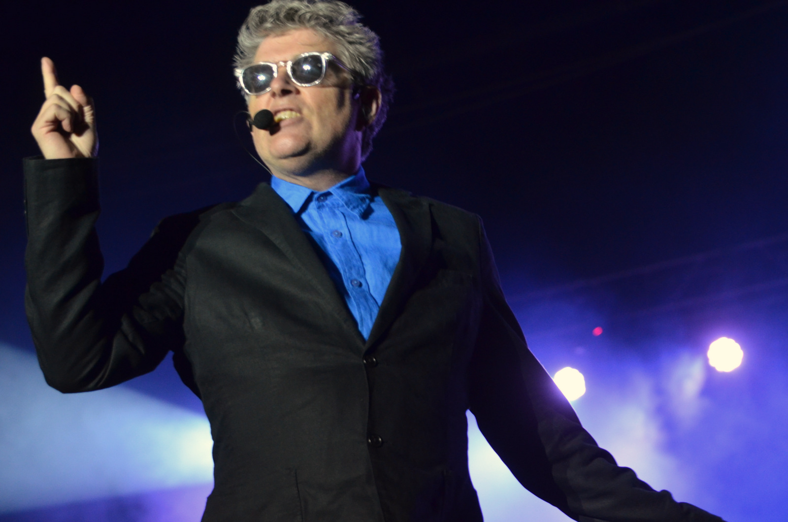 Tom Bailey of the Thompson Twins, Performing at the Retro Futura Tour on 8-23-2014.