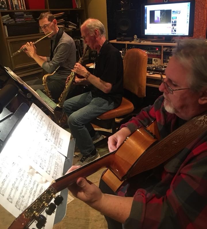 Rehearsal with Paul McCandless & Mike McMullen