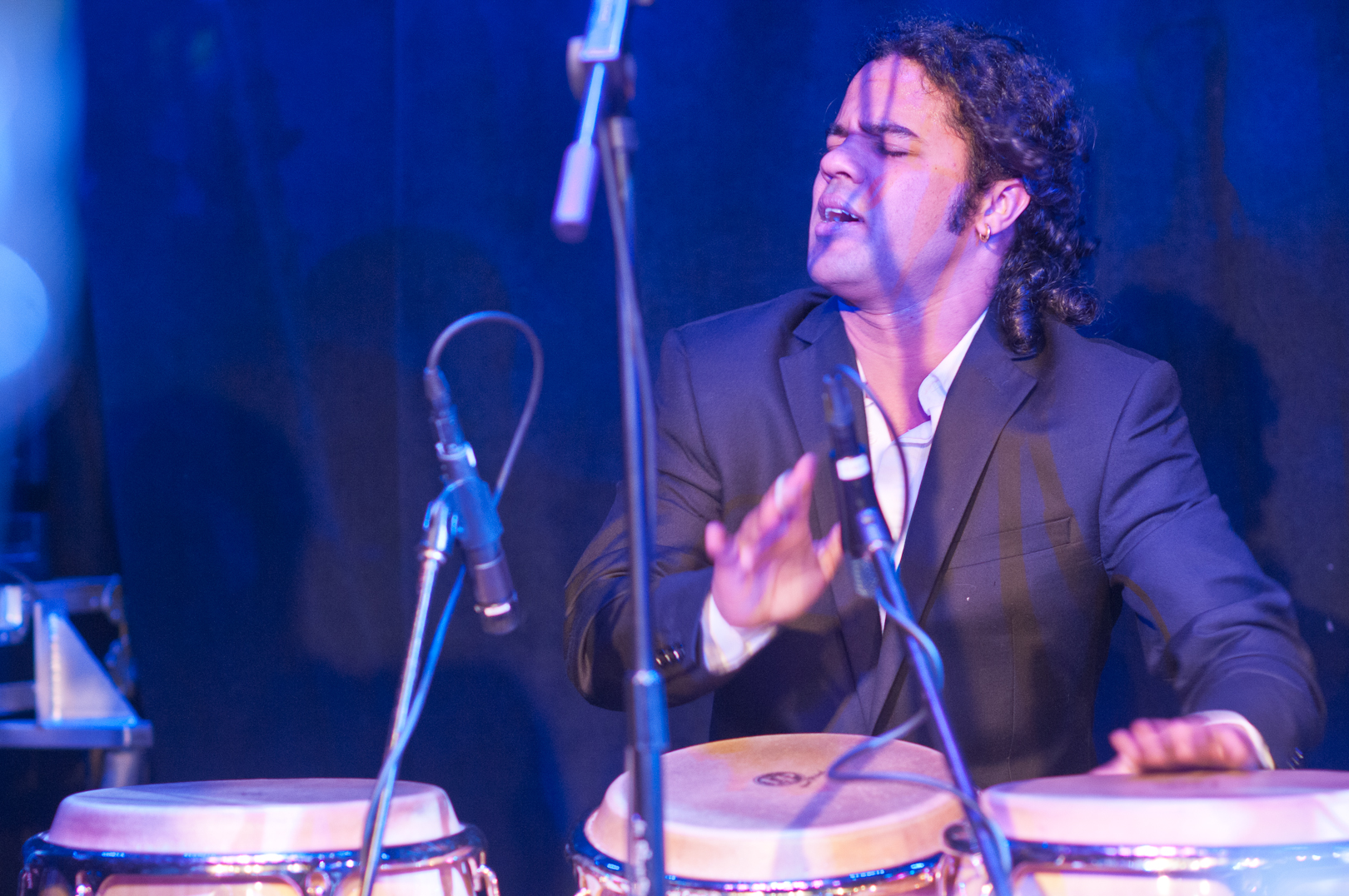 Yusnier Sanchez Bustamante with the David Murray Cuban Ensemble at the Winter Jazzfest 2012