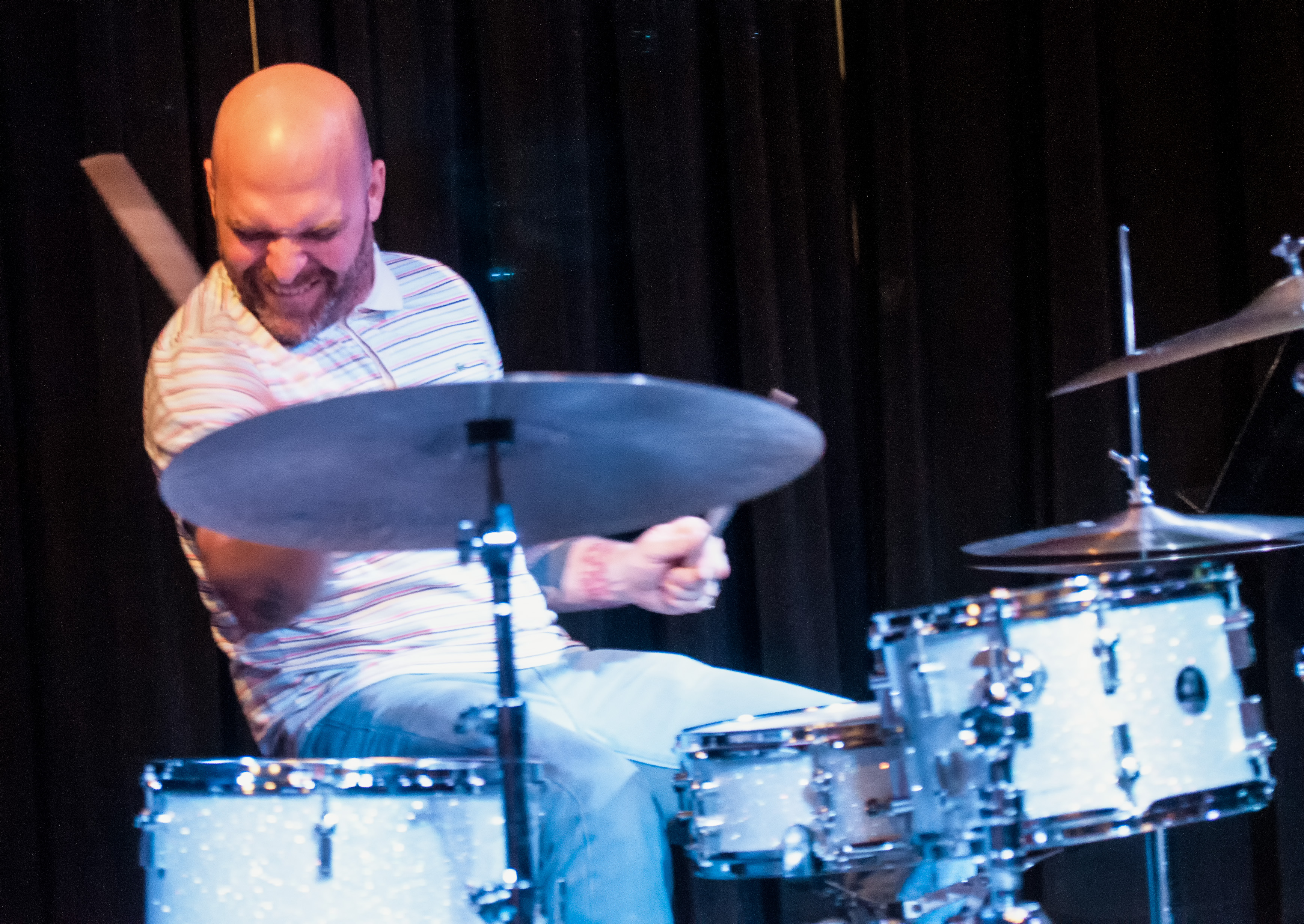 Dave King with the Chris Speed Trio at the Nash in Phoenix