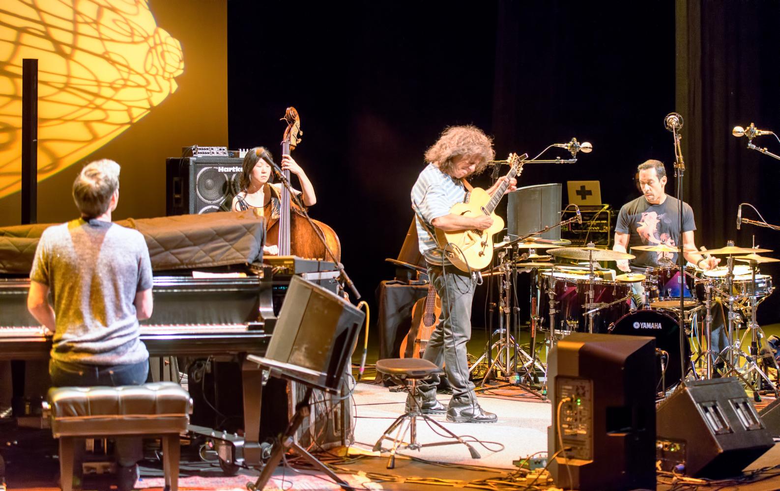 Gwilym Simcock, Pat Metheny, Linda Oh and Antonio Sanchez at the Scottsdale Center for the Performing Arts, Scottsdale, AZ