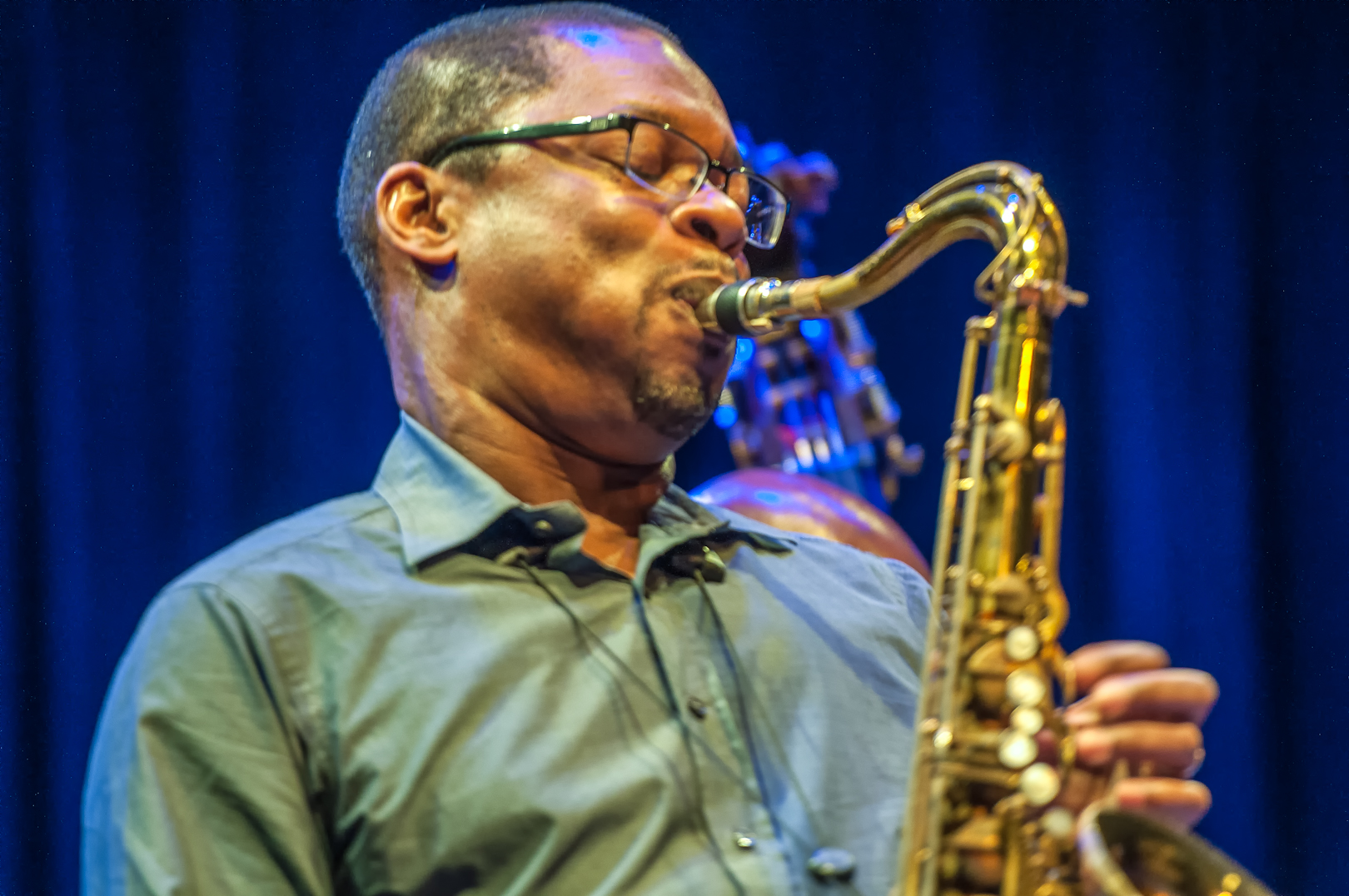 Ravi Coltrane at Jazz for Obama at Symphony Space