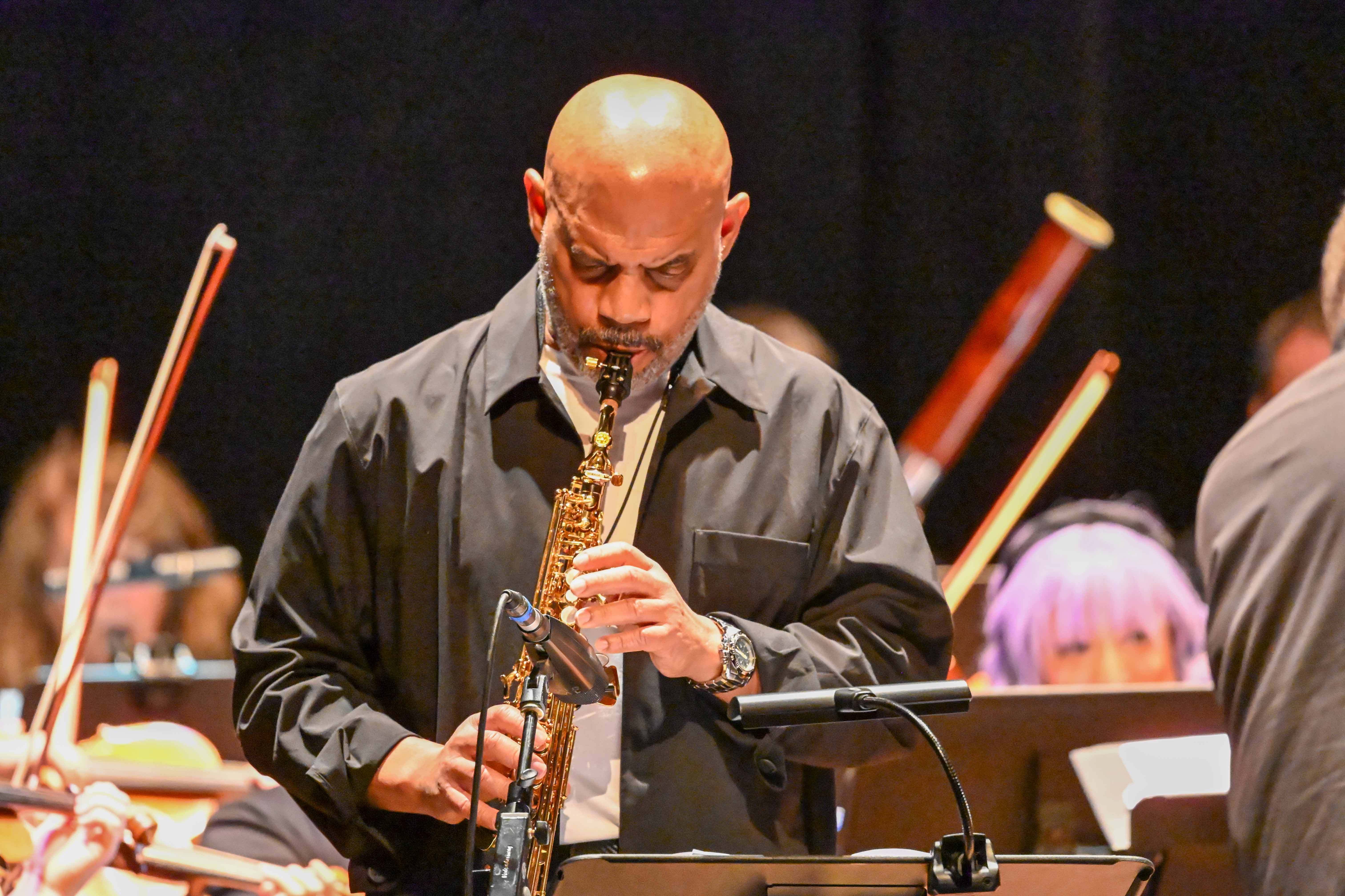 Jae Sinnett's 0 to 60 Quartet with Steve Wilson & Symphonicity - saprano