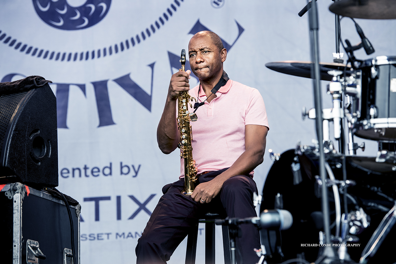 Branford Marsalis at the 2017 Newport Jazz Festival