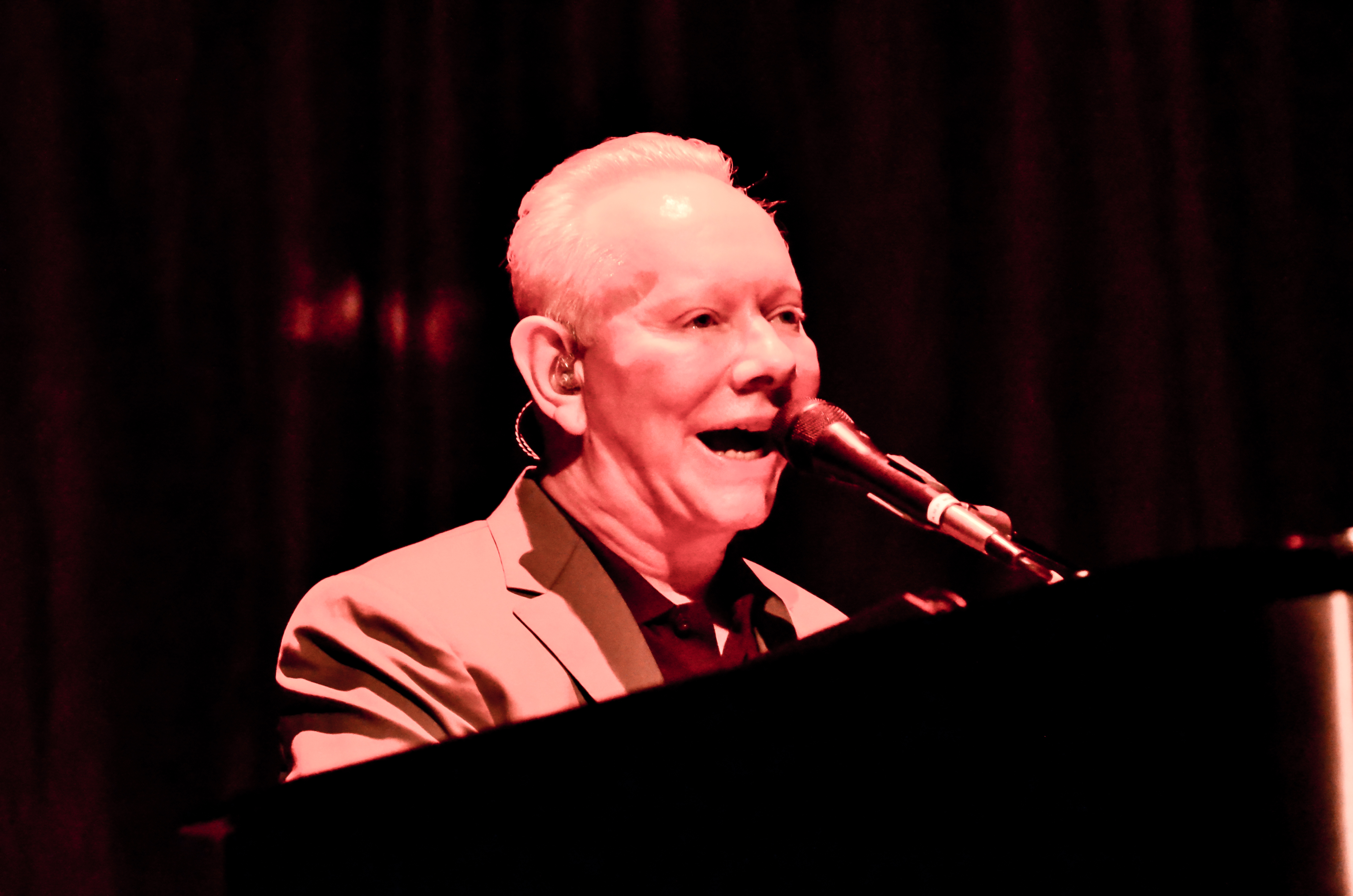 Joe Jackson at Town Hall in NYC on 10-23-2015. 