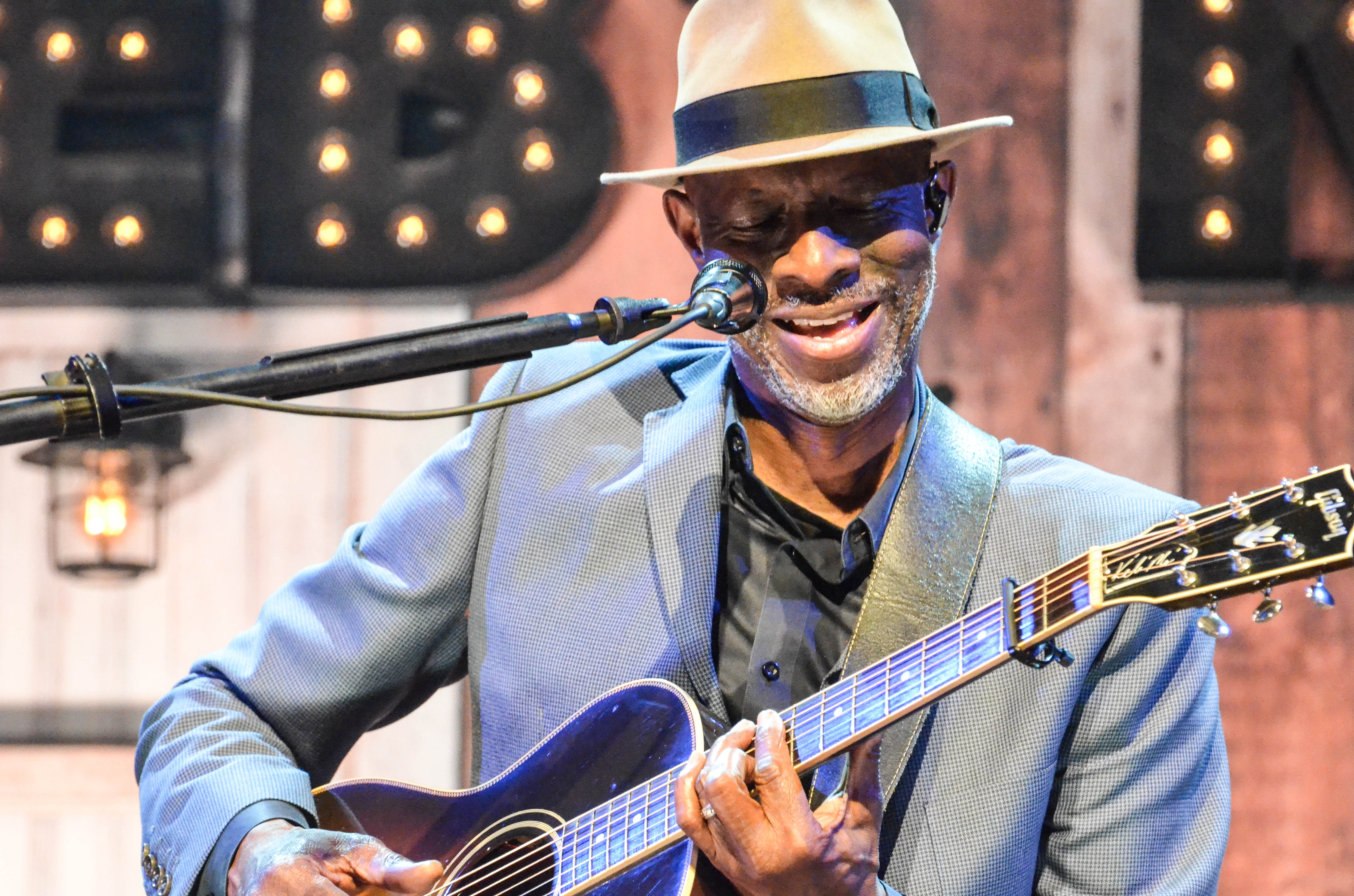 Keb' Mo' and Jontavious Willis at The Space in Westbury on June  19, 2019. 