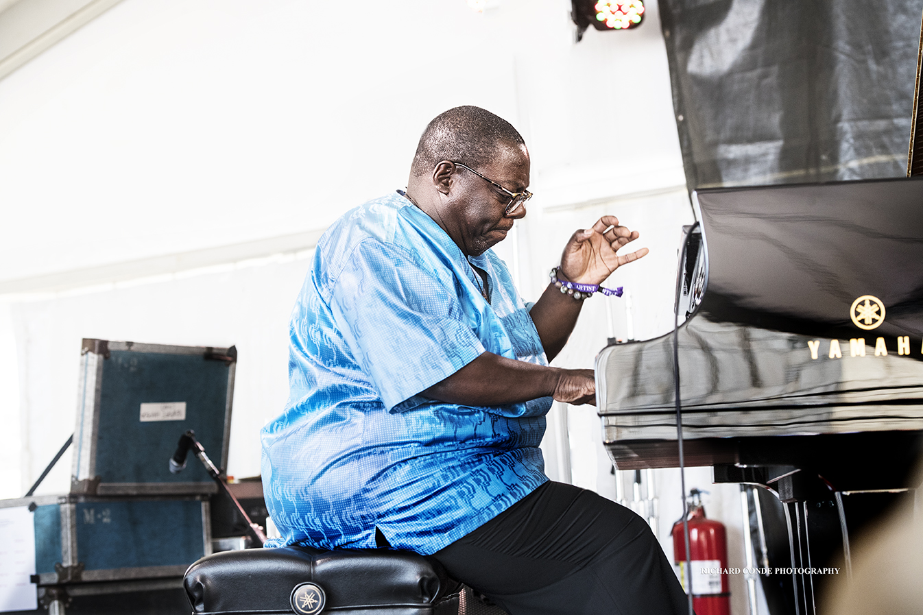 Cyrus Chestnut at the 2017 Newport Jazz Festival