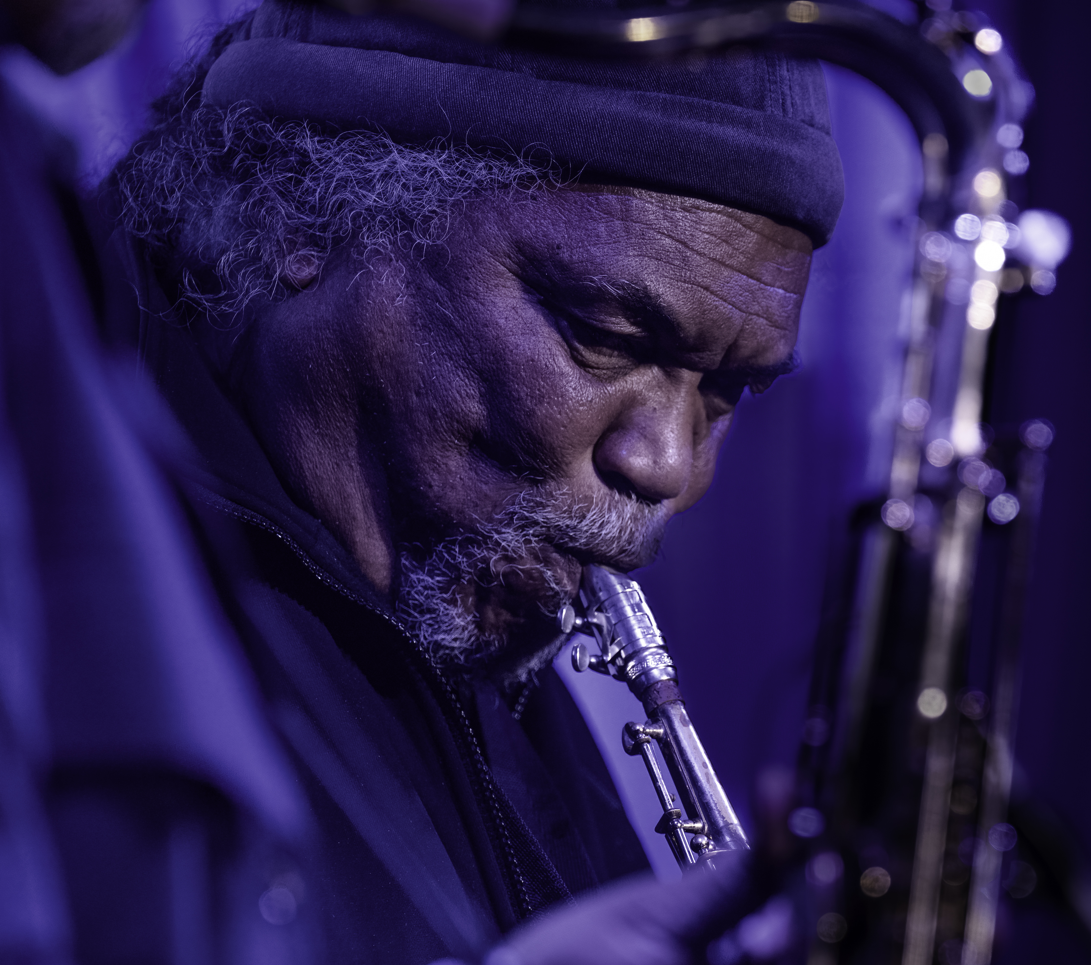 Richard Howell with the Ravi Coltrane Trio at the Blue Note in New York City